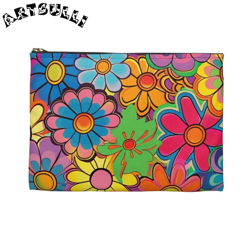 JAKKOUTTHEBXX Chromatic Daisy Dream II Accessory Pouch JAKKOUTTHEBXX