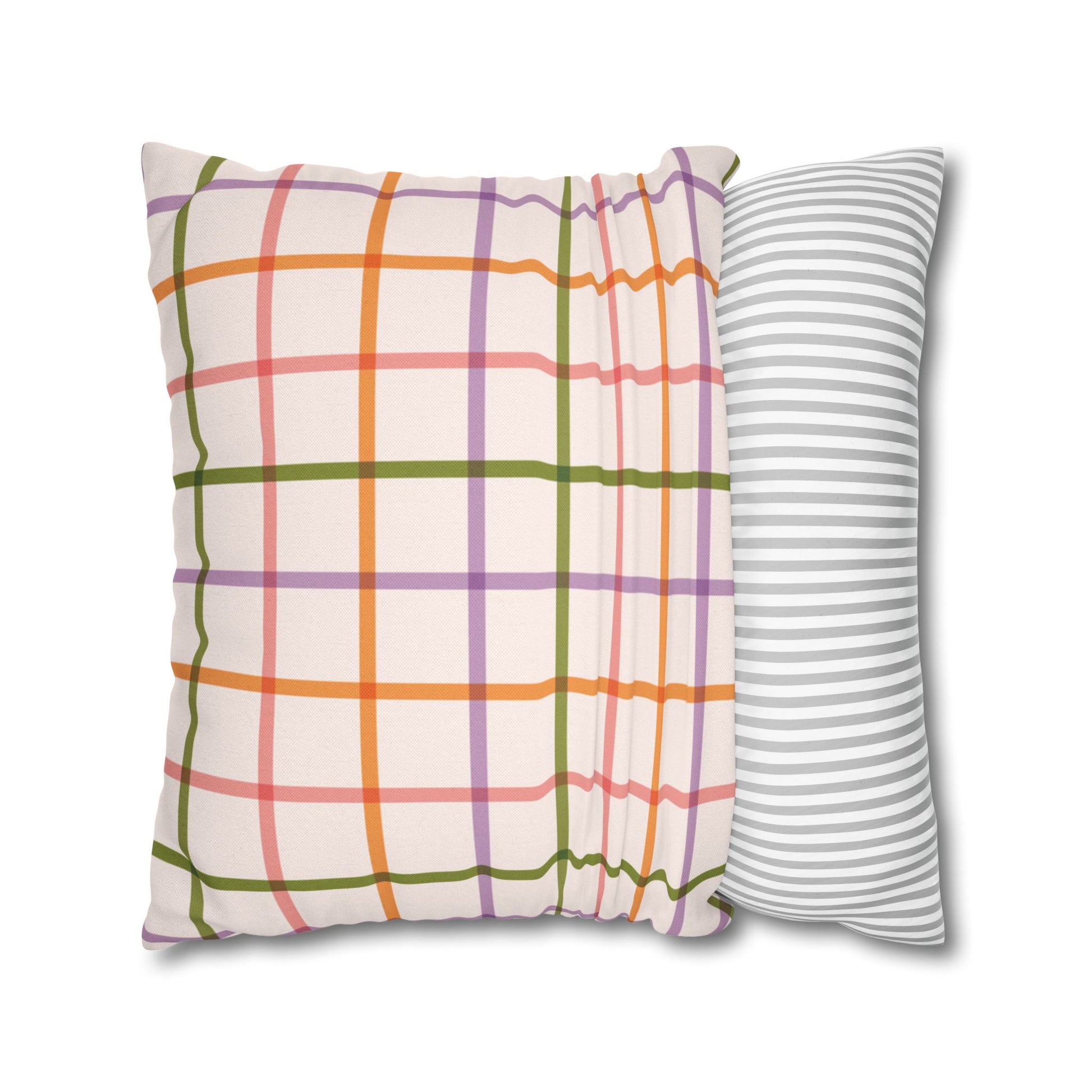 Spun Polyester Square Pillowcase, Artsulli - Art is Long, Life is Short, Home Decor, , , , , , , 