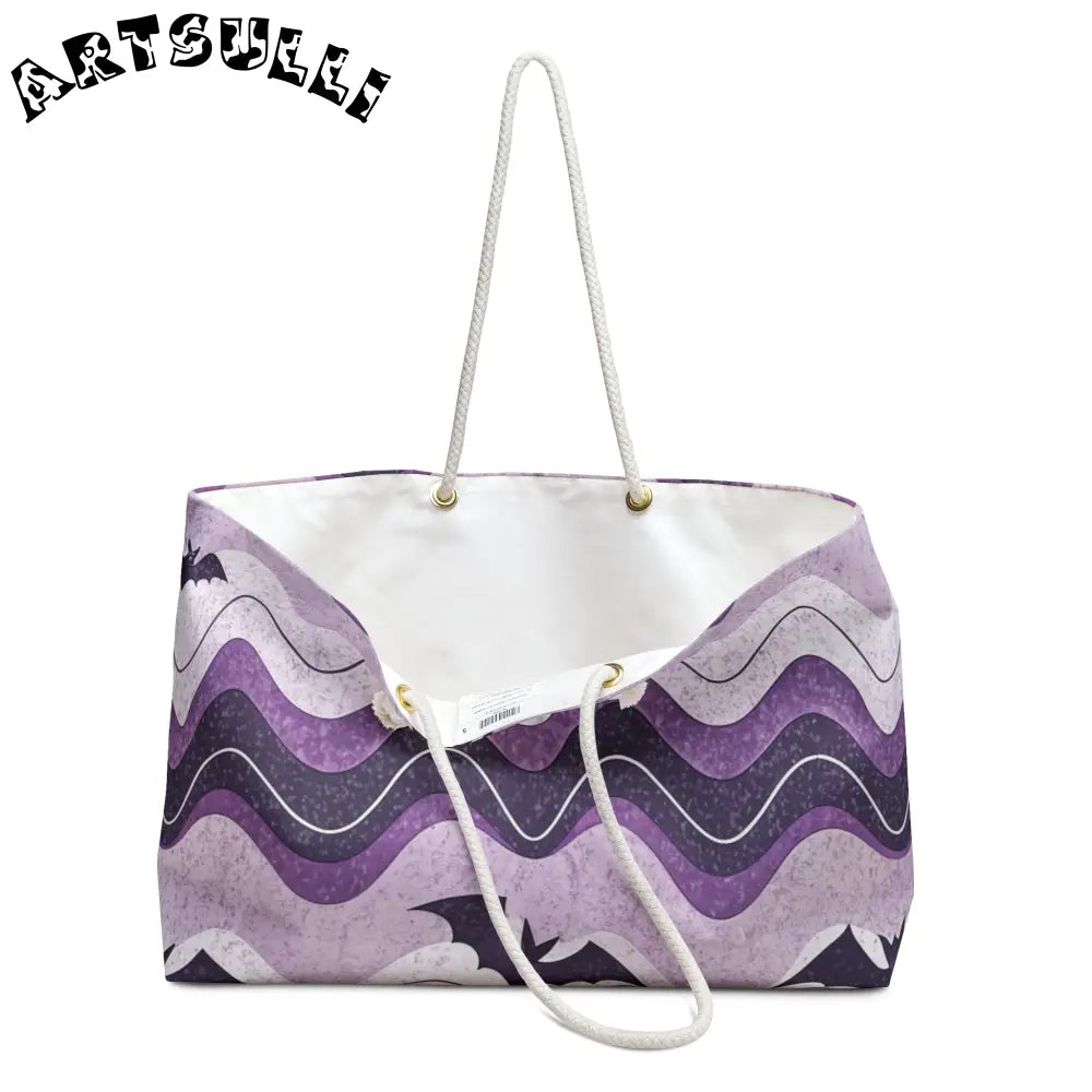 JAKKOUTTHEBXX Bat Wave Weekender Bag JAKKOUTTHEBXX Artsulli - Art