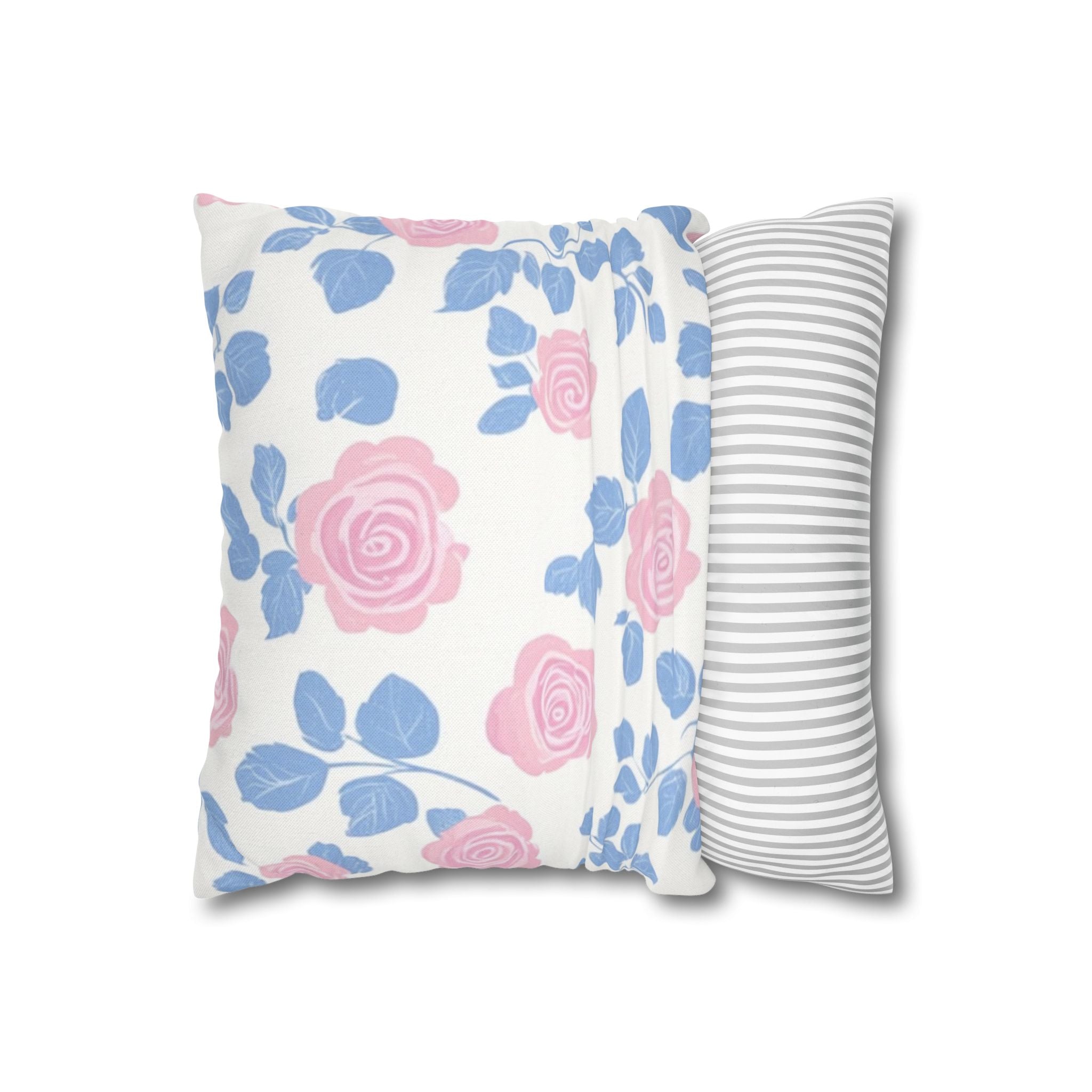 Spun Polyester Square Pillowcase