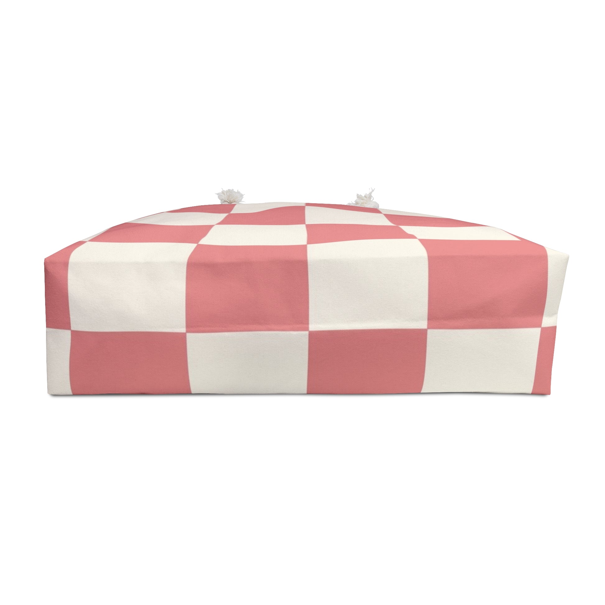 Retro Checkered Grassland Sprites Weekender Bag, Artsulli - Art is Long, Life is Short, Bags, , , , , , , 