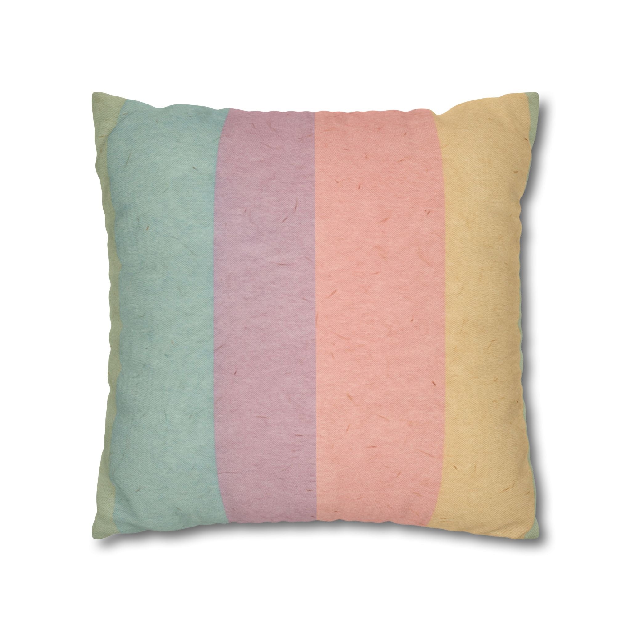 Spun Polyester Square Pillowcase