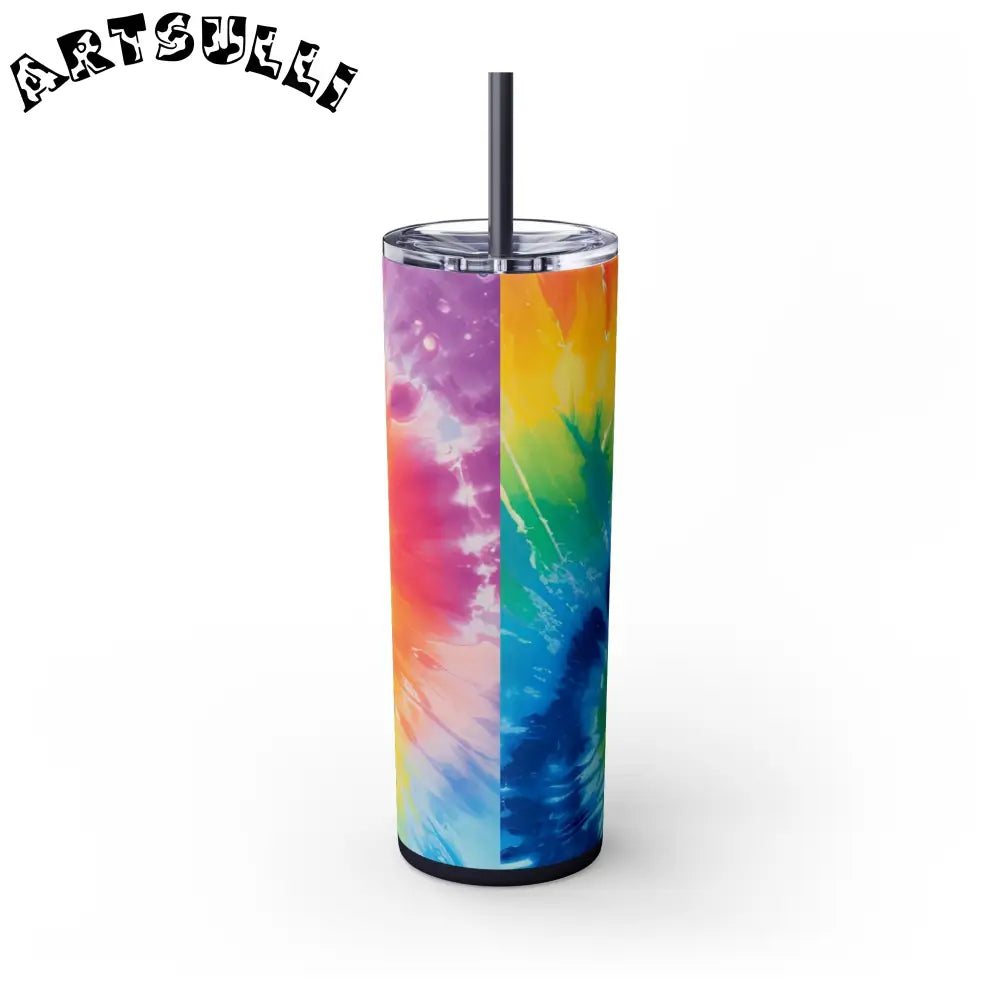JAKKOUTTHEBXX Colorful Tie-Dye Insulated Tumbler 2025