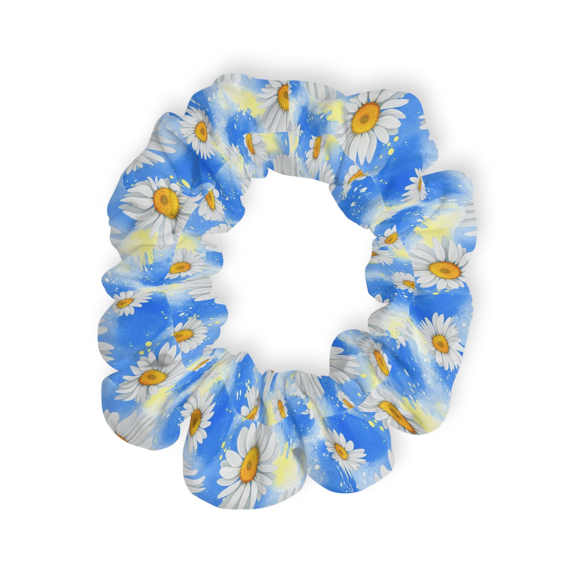 Daisies Scrunchie, Artsulli - Art is Long, Life is Short, Accessories, , , , , , , 