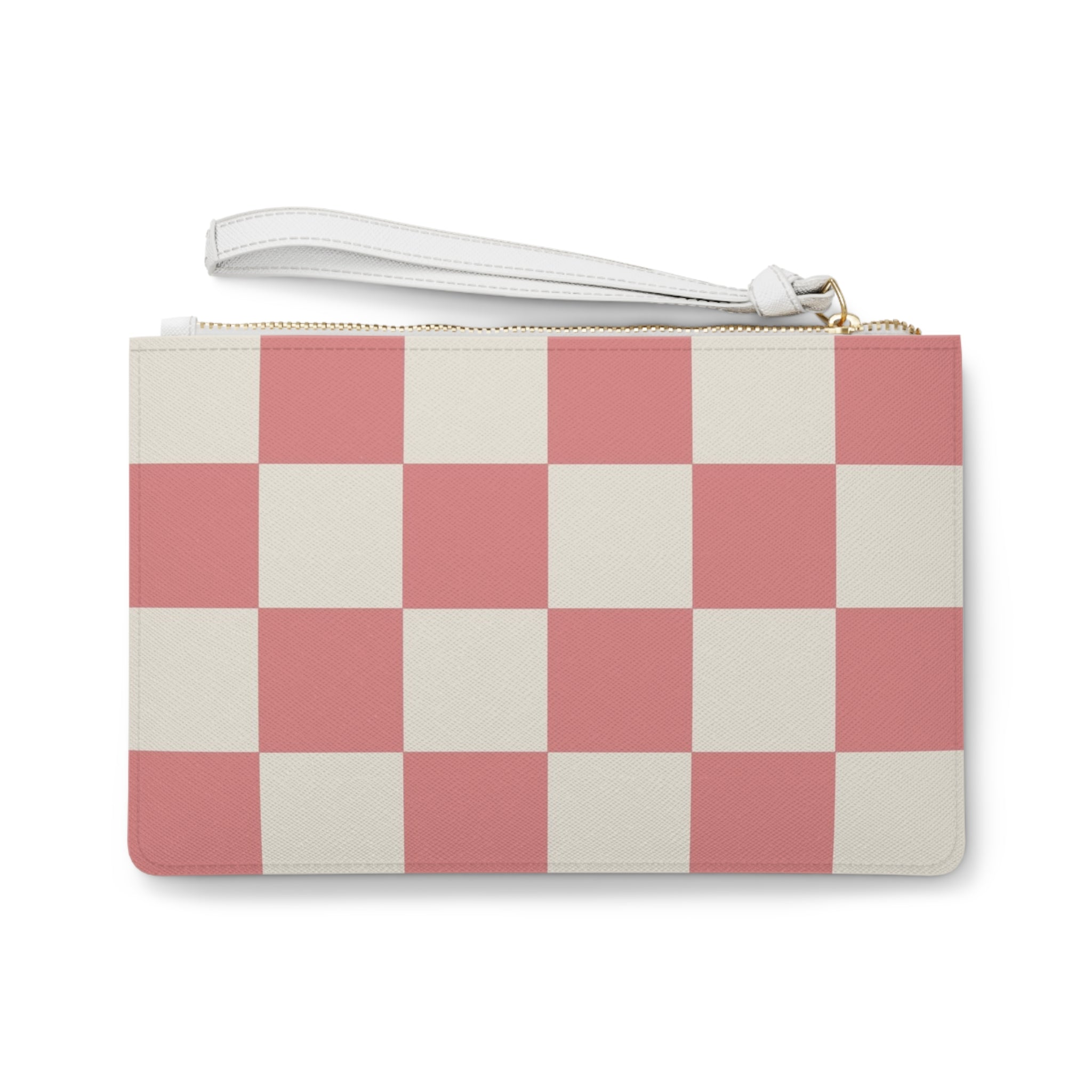 Retro Checkered Grassland Sprites Clutch Bag, Artsulli - Art is Long, Life is Short, Bags, , , , , , , 
