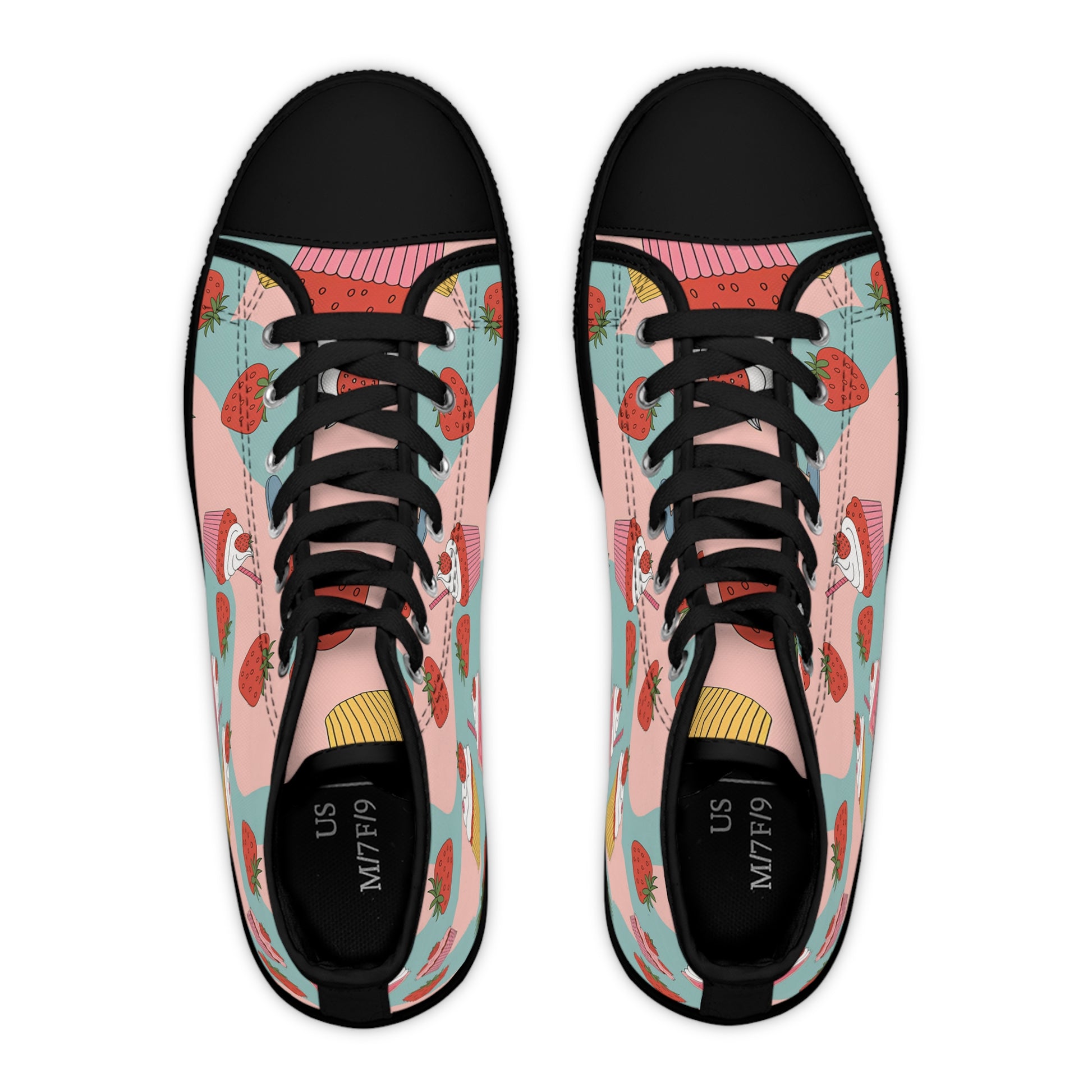 Women's High Top Sneakers, Artsulli - Art is Long, Life is Short, Shoes, , , , , , , 