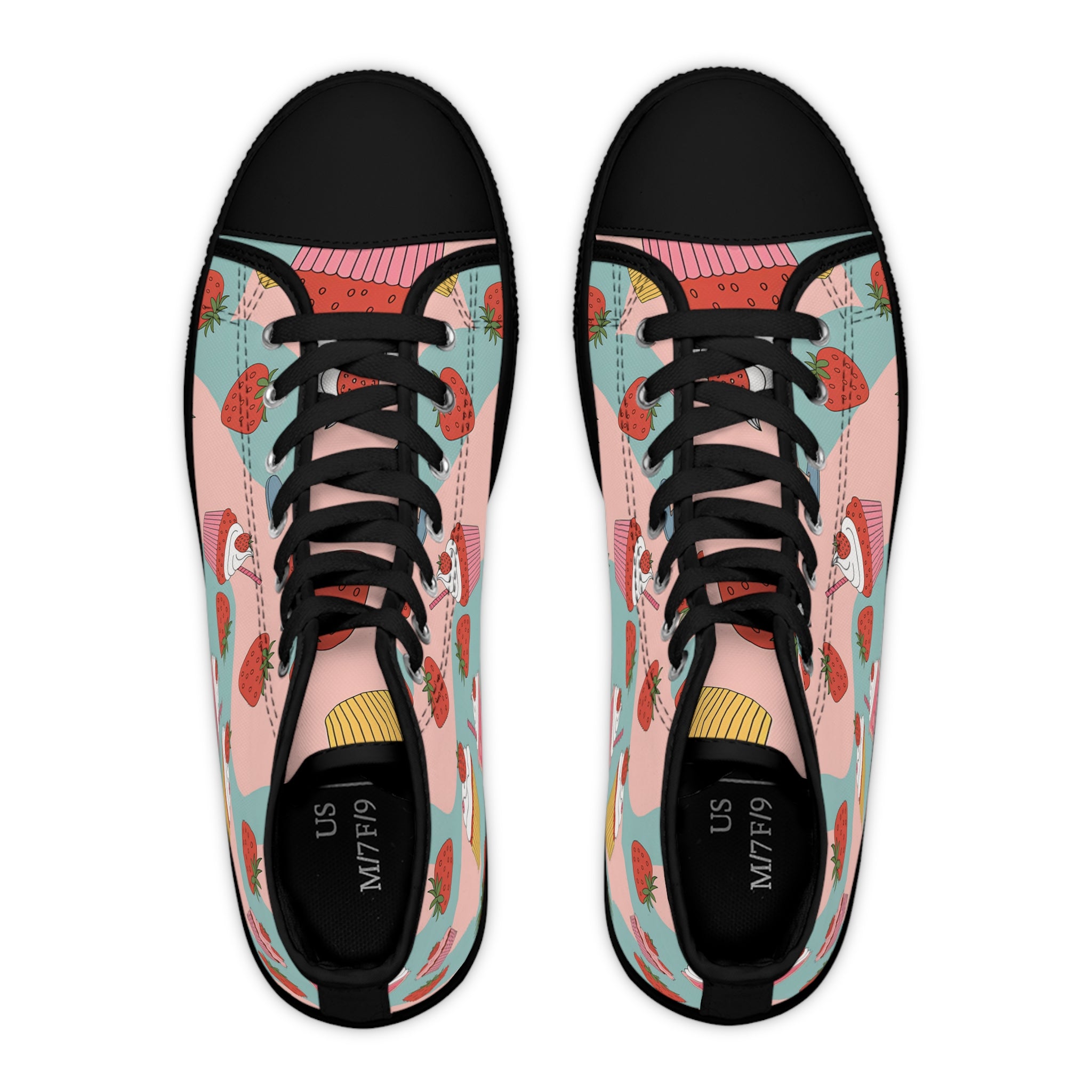 Women's High Top Sneakers, Artsulli - Art is Long, Life is Short, Shoes, , , , , , , 