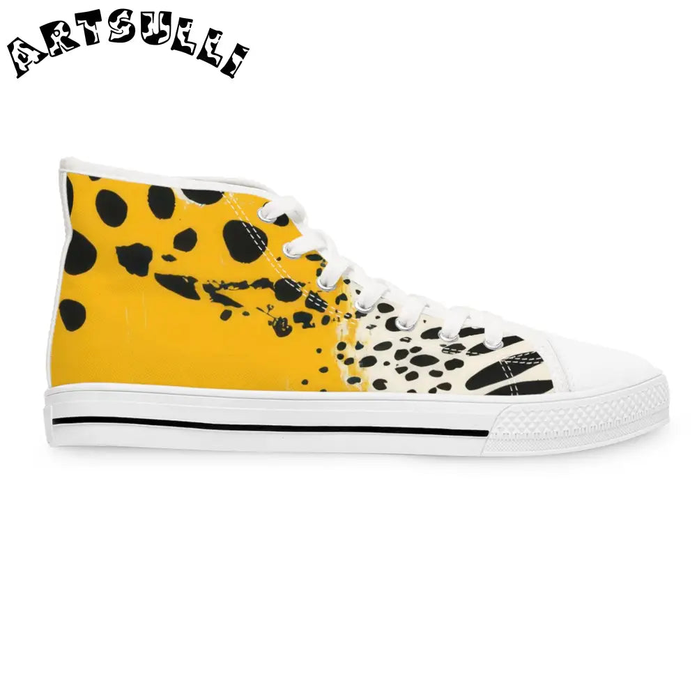 JAKKOUTTHEBXX Rae Zebra Rhapsody Women’s High Top Sneakers