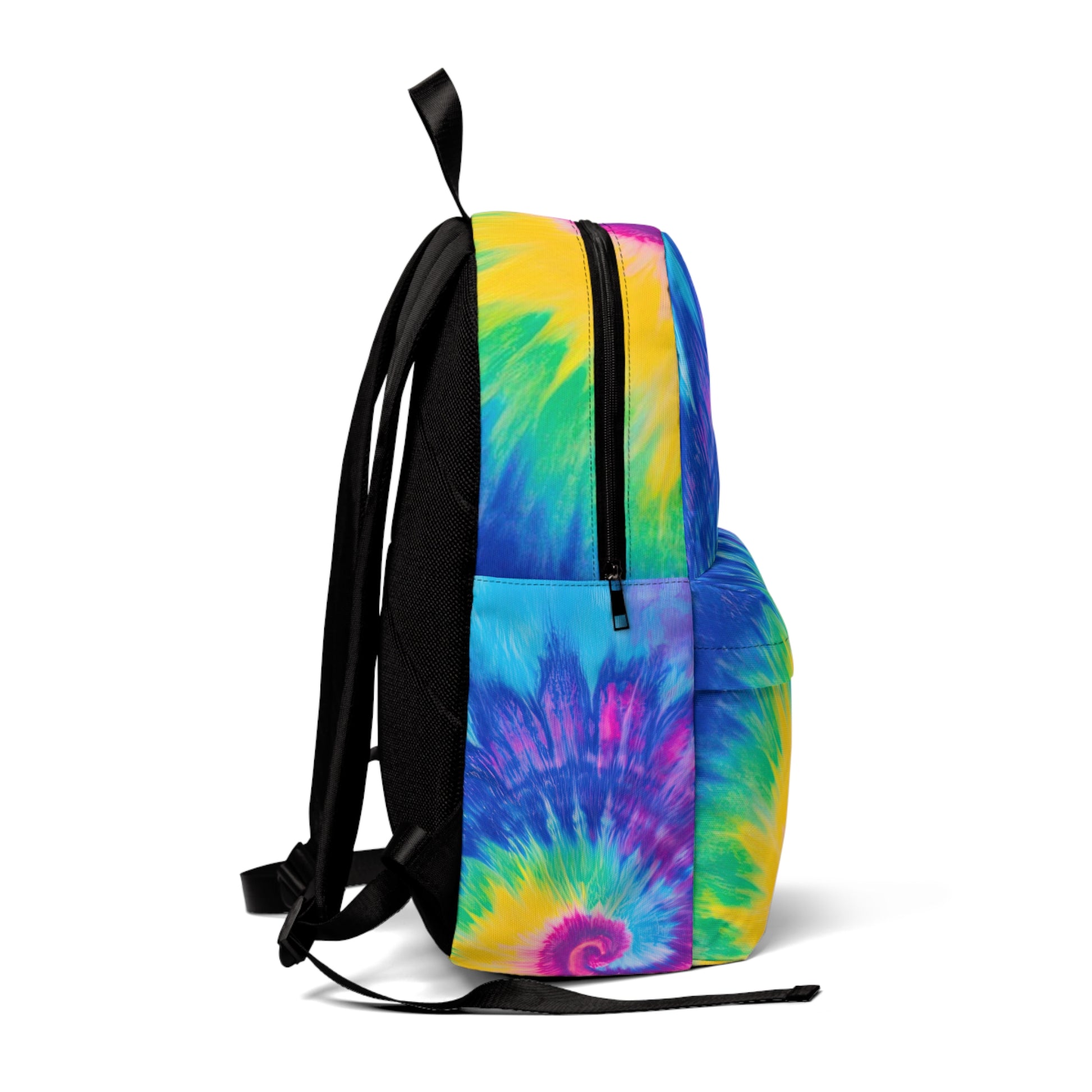 Psychedelic Tie Dye Unisex Classic Backpack, Artsulli - Art is Long, Life is Short, Bags, , , , , , , 
