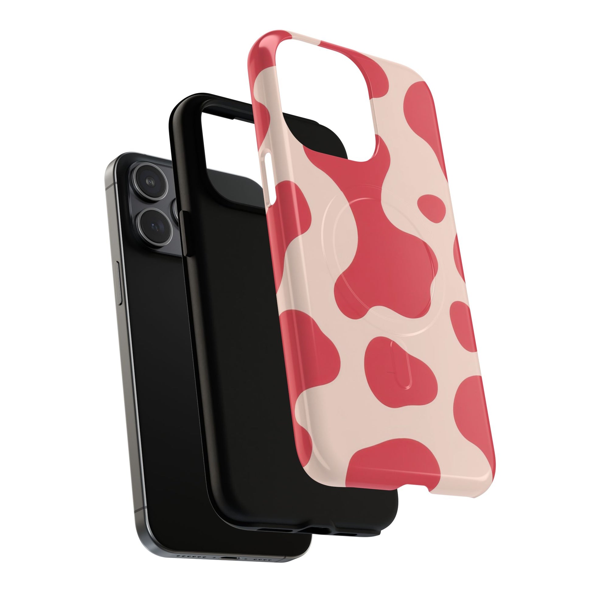 Red Jungle Cow Tough Magnetic Cases, Artsulli - Art is Long, Life is Short, Phone Case, , , , , , , 