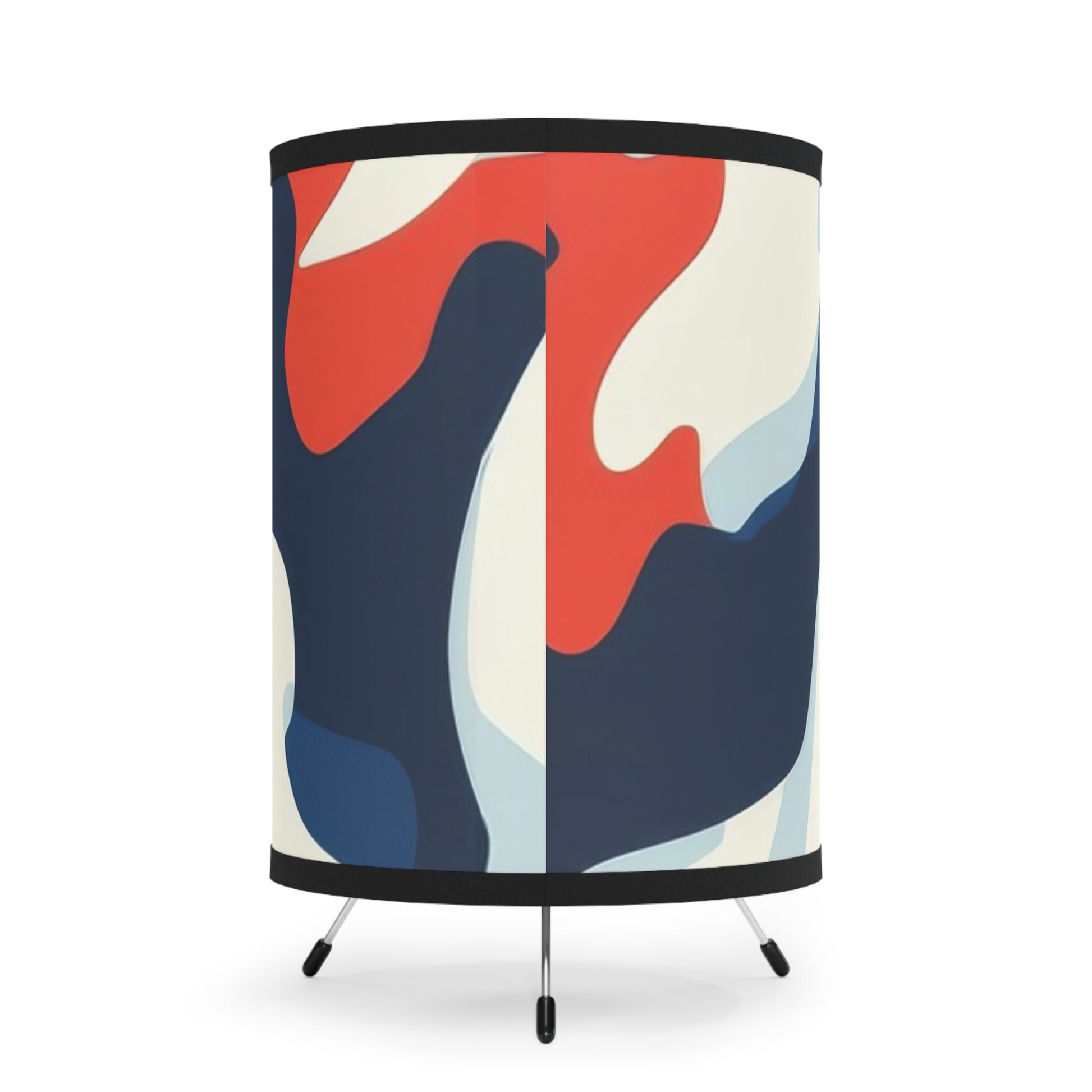 Camo Ghosts Tripod Lamp with High-Res Printed Shade, US\CA plug, Artsulli - Art is Long, Life is Short, Home Decor, , , , , , , 