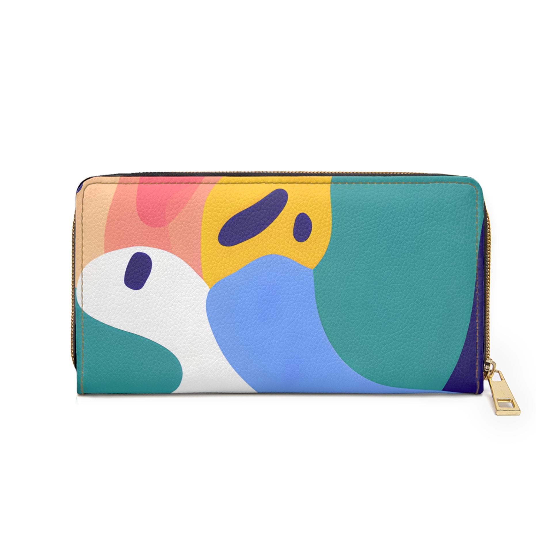 Lush Risograph Jungle Zipper Wallet, Artsulli - Art is Long, Life is Short, Accessories, , , , , , , 