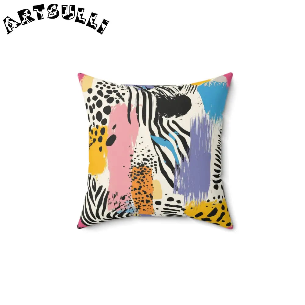 JAKKOUTTHEBXX Animal Print x Paint Brush Strokes Multi-Color Spun