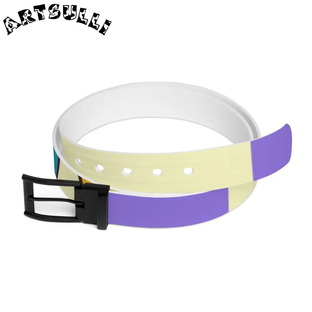 JAKKOUTTHEBXX Trippy Flower Power Motifs Rave Garden Grins Belt