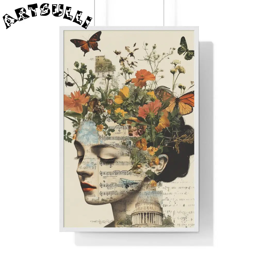 JAKKOUTTHEBXX Ethereal Muse Framed Art Printed Poster 2025
