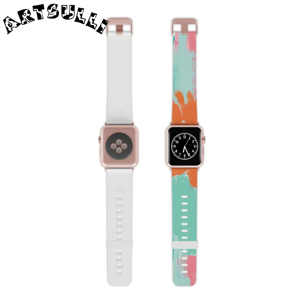 JAKKOUTTHEBXX Preppy Pixel Bloom II Watch Band for Apple Watch