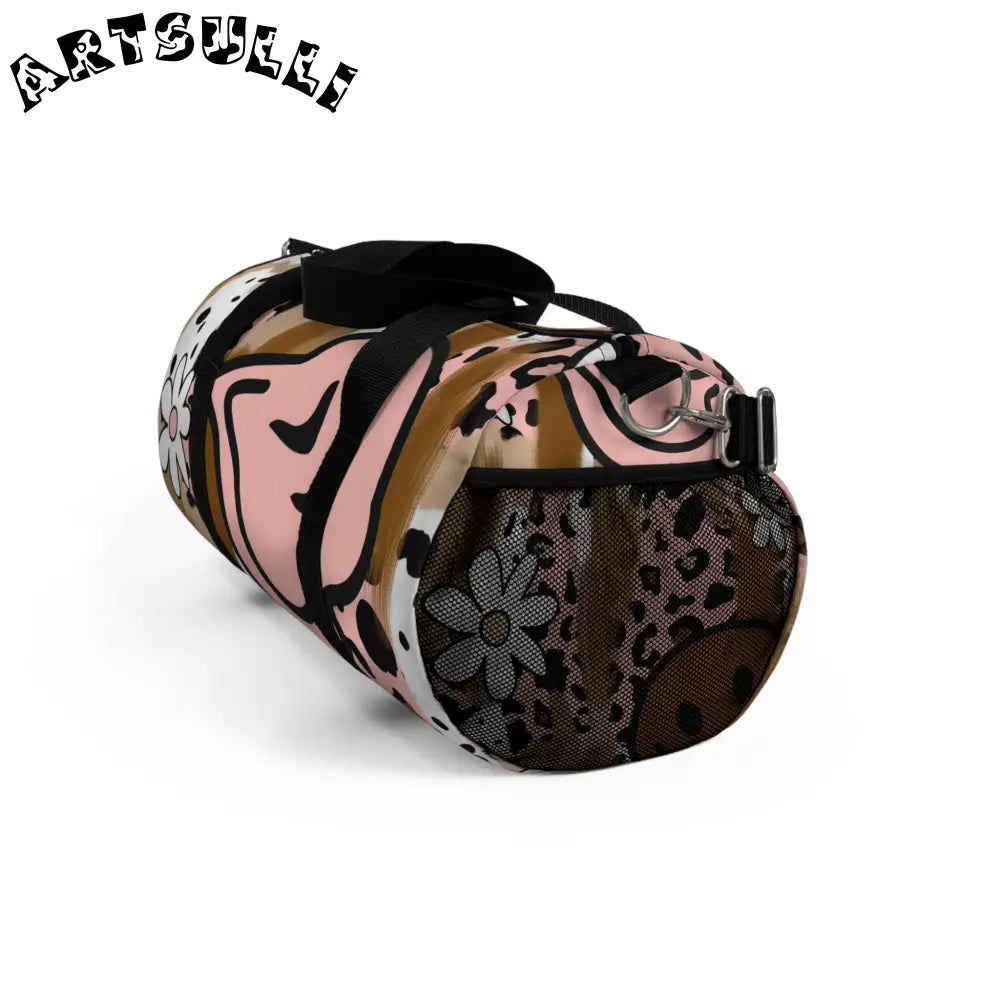 JAKKOUTTHEBXX Sutfin Ghosts Pop Art Duffel Bag JAKKOUTTHEBXX