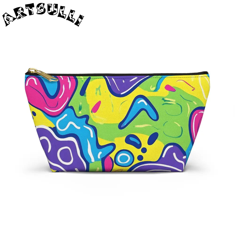 JAKKOUTTHEBXX Colorful Abstract T-Bottom Pouch 2025