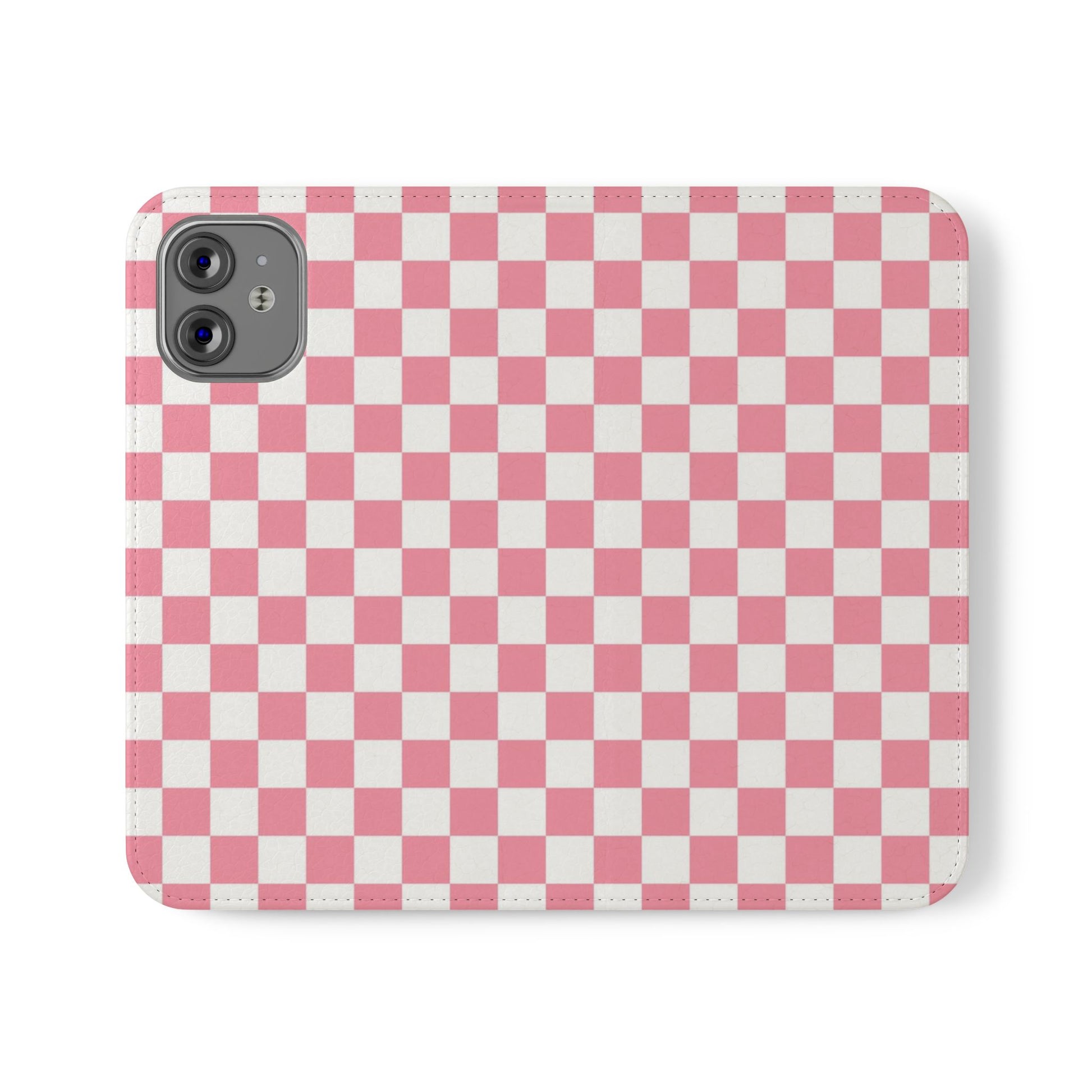 Brigandine Checkered Scene Flip Cases, Artsulli - Art is Long, Life is Short, Phone Case, Size, iPhone 12 Mini, , , , , 23228988799692098620
