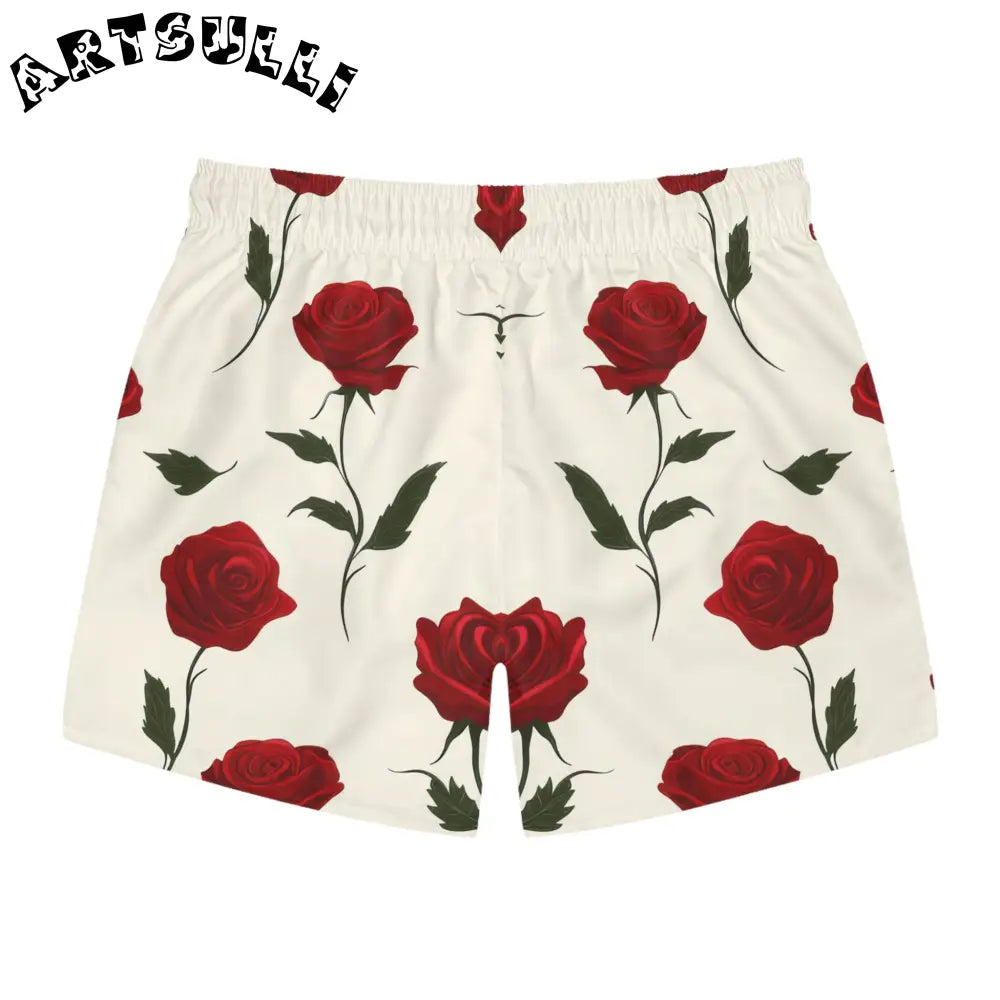JAKKOUTTHEBXX Roses Swim Trunks (AOP) JAKKOUTTHEBXX Artsulli - Art