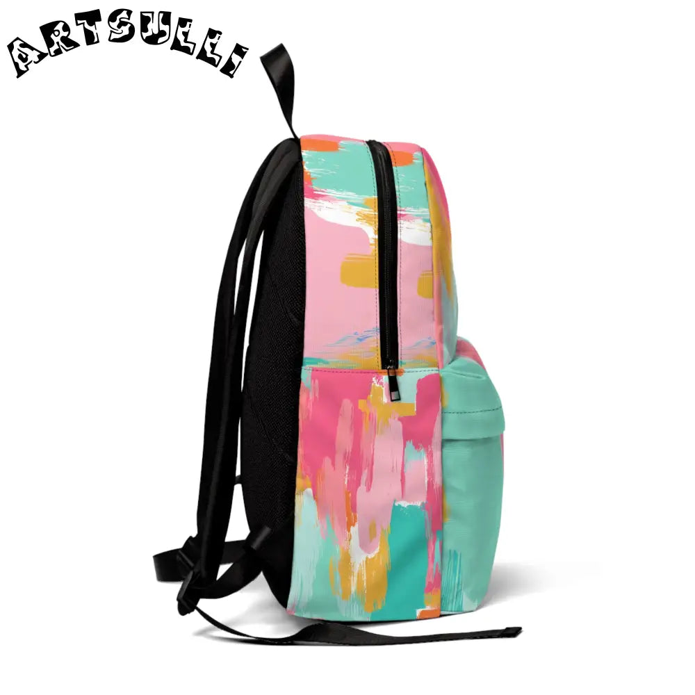 JAKKOUTTHEBXX Preppy Pixel Bloom Unisex Classic Backpack