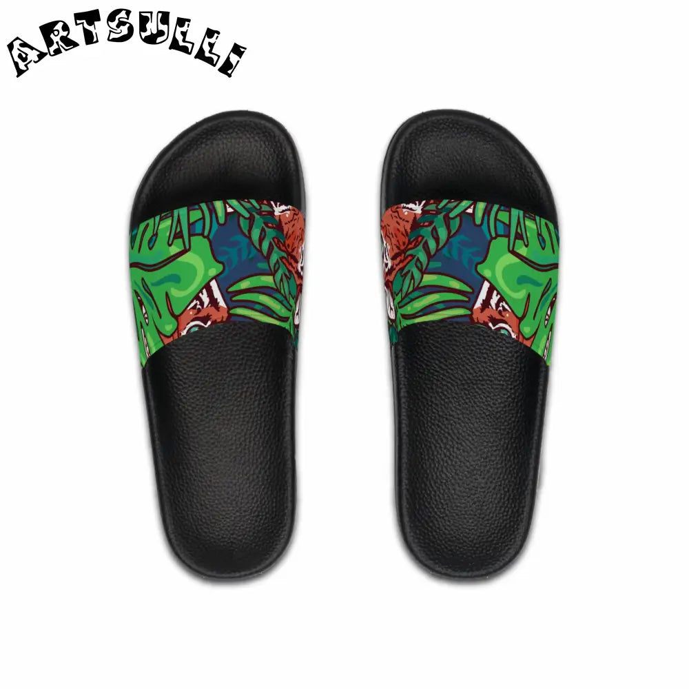 JAKKOUTTHEBXX Saturated Jungle Tiger 8K Men’s Slide Sandals