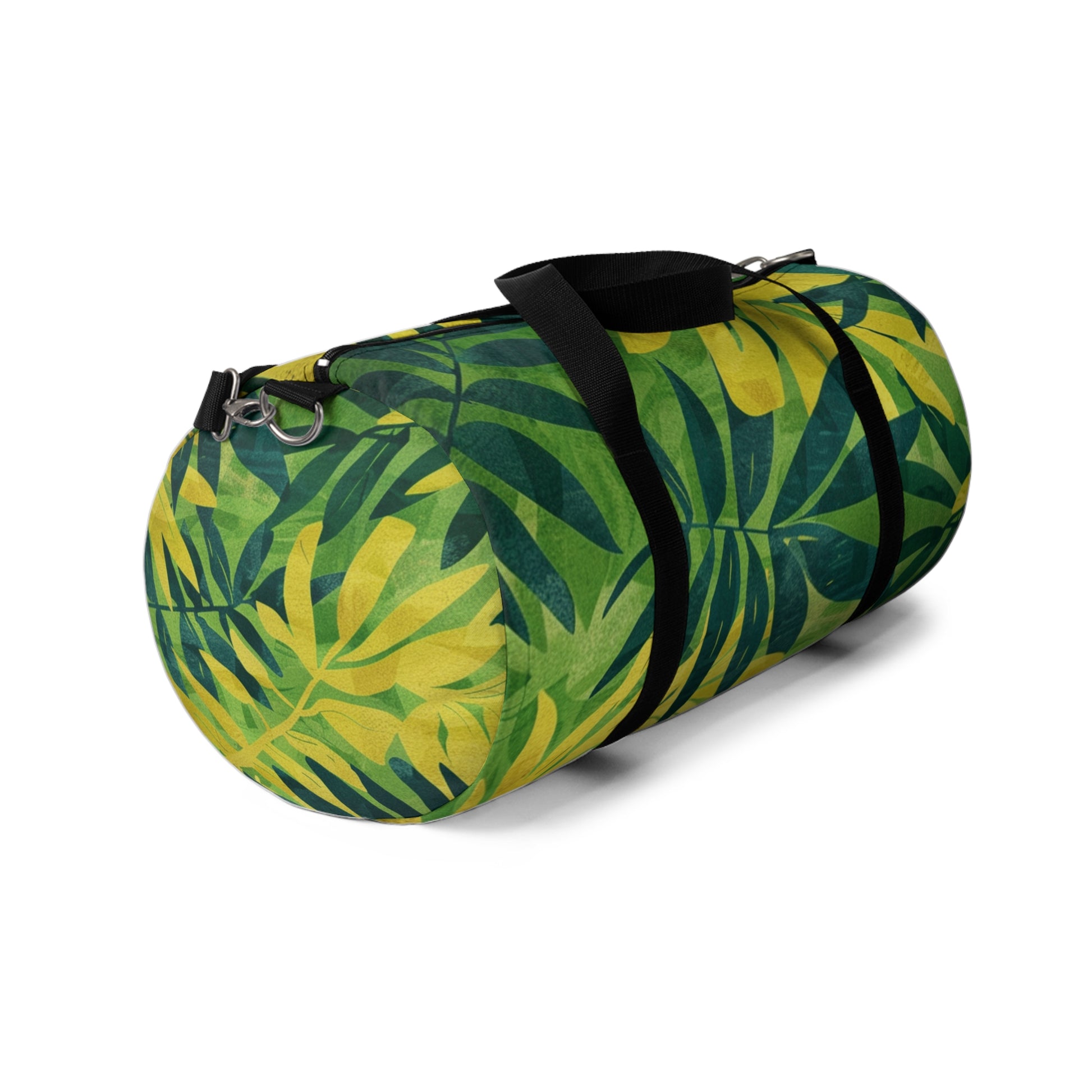 Green Leaf x Yellow Leaf x Tropical x Jungle Duffel Bag, Artsulli - Art is Long, Life is Short, Bags, , , , , , , 