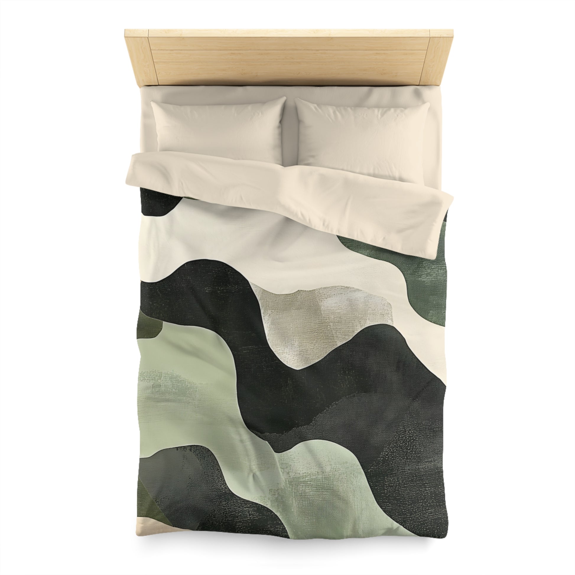 Camo Art Microfiber Duvet Cover, Artsulli - Art is Long, Life is Short, Home Decor, , , , , , , 