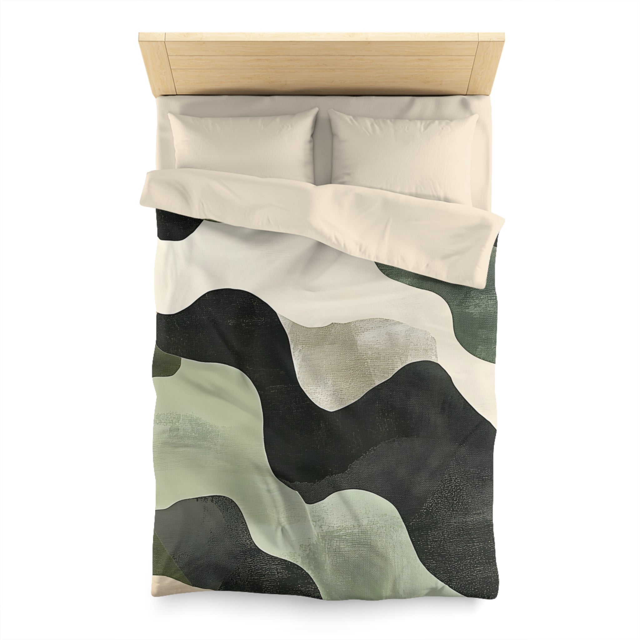 Camo Art Microfiber Duvet Cover, Artsulli - Art is Long, Life is Short, Home Decor, , , , , , , 