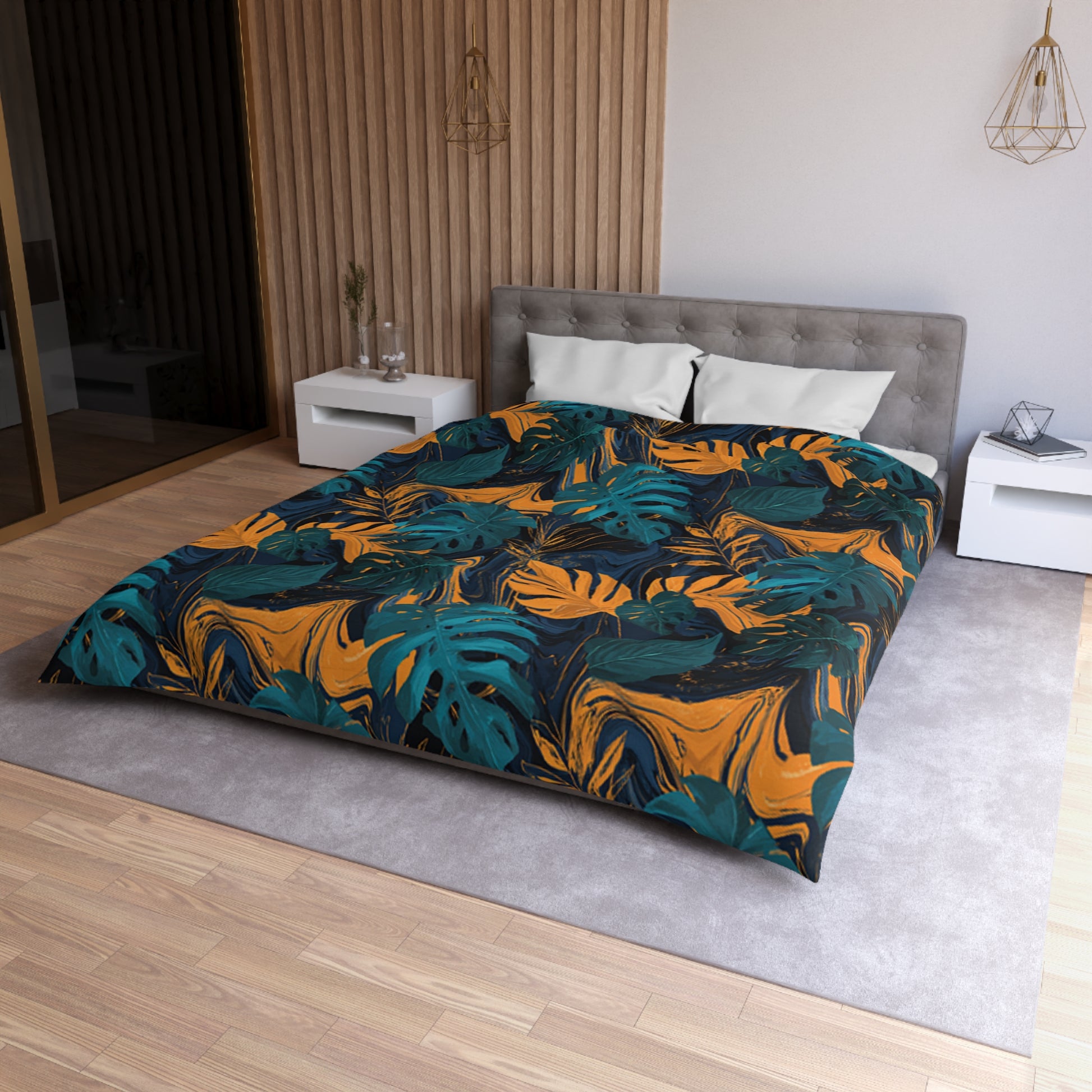 Microfiber Duvet Cover, Artsulli - Art is Long, Life is Short, Home Decor, , , , , , , 