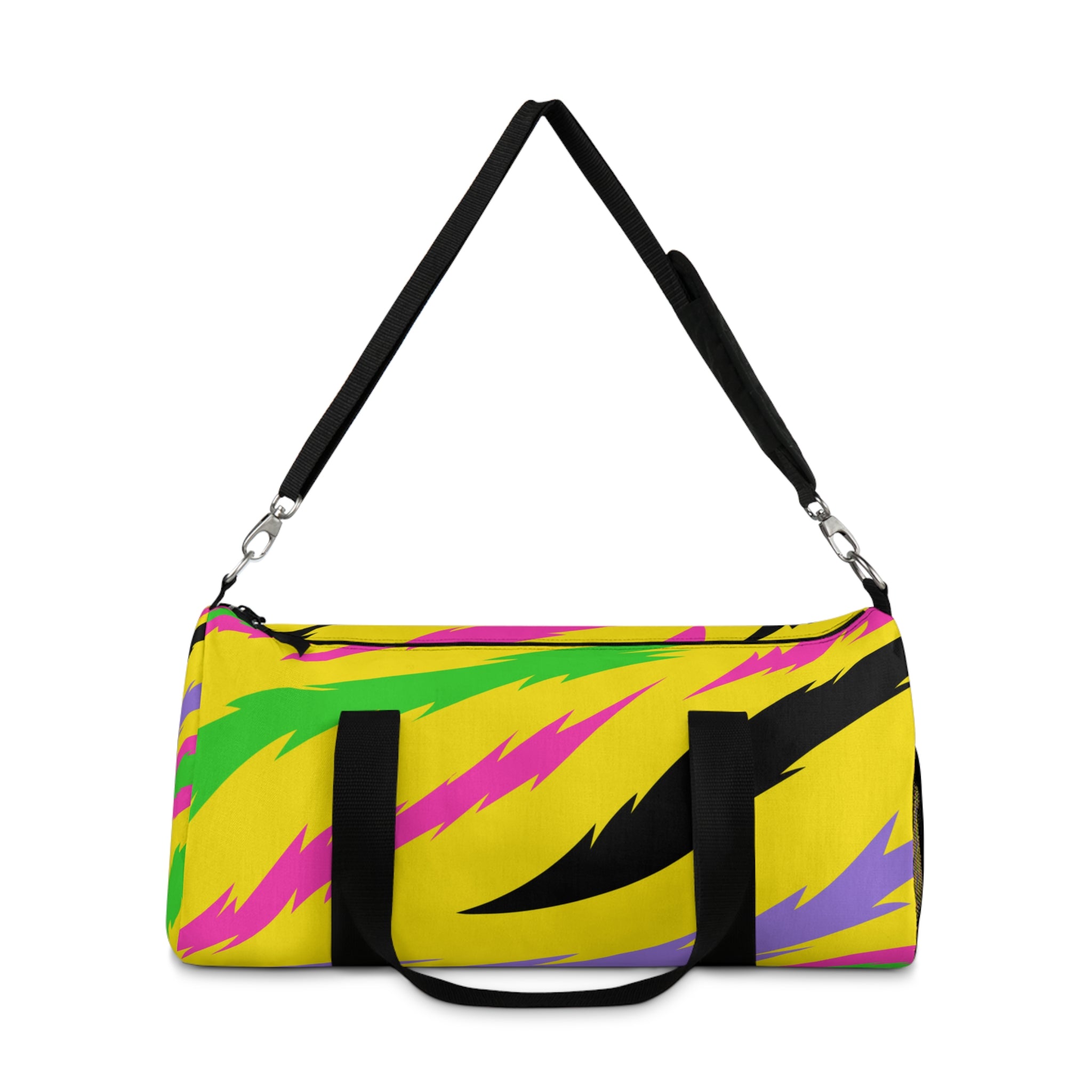 Electric Tiger Fur Duffel Bag, Artsulli - Art is Long, Life is Short, Bags, , , , , , , 