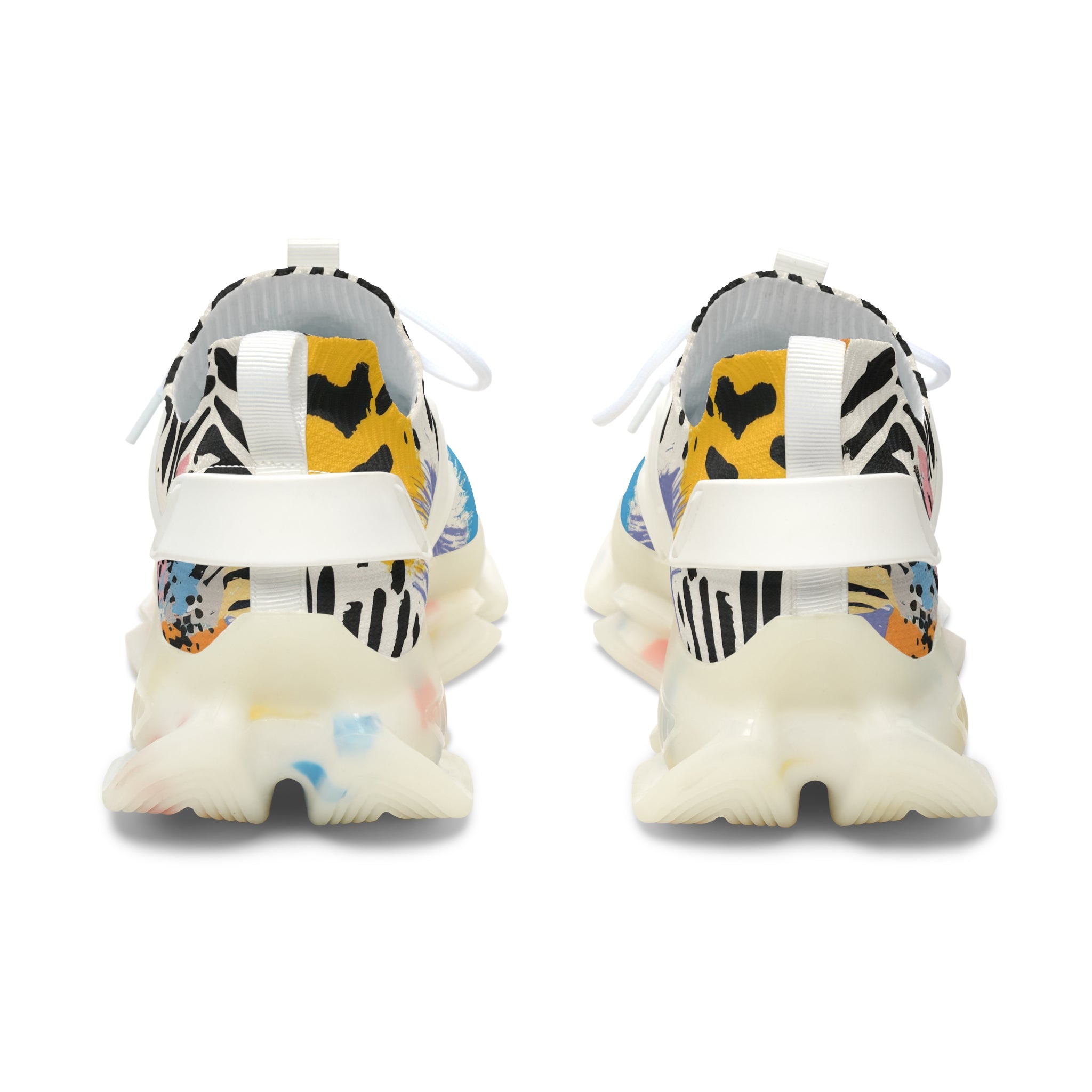 Rae Zebra Rhapsody II Women's Mesh Sneakers, Artsulli - Art is Long, Life is Short, Shoes, , , , , , , 