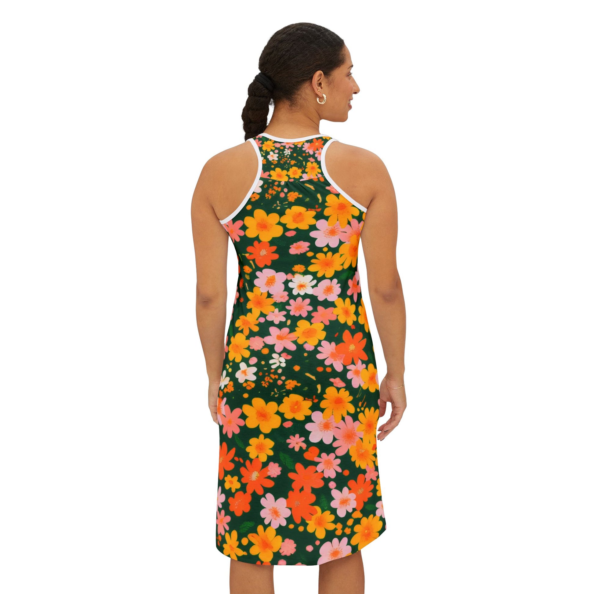 Women's Racerback Dress (AOP), Artsulli - Art is Long, Life is Short, Tank Top, , , , , , , 
