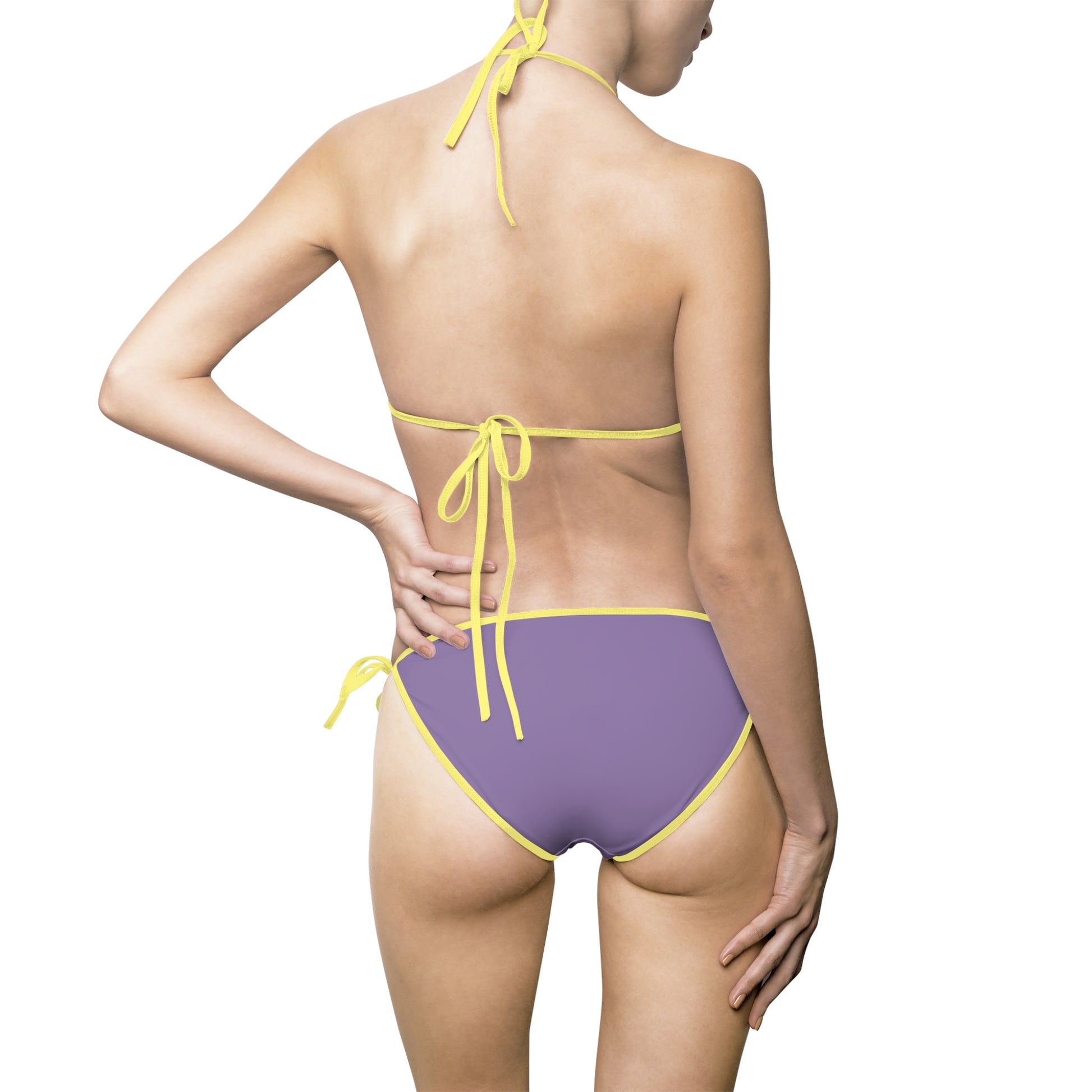 Women's Bikini Swimsuit (AOP), Artsulli - Art is Long, Life is Short, All Over Prints, , , , , , , 