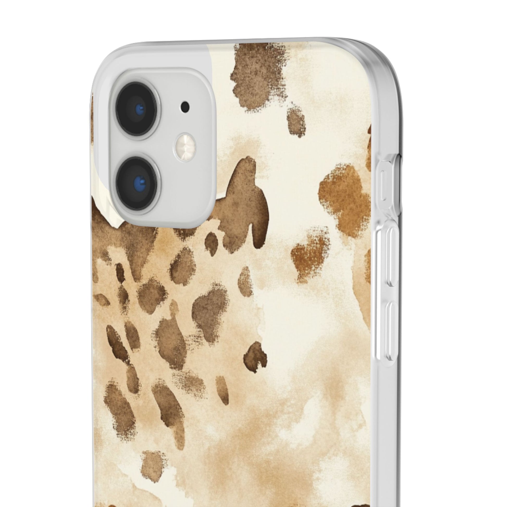 Brown and Beige Watercolor Dalmatian Phone Case, Artsulli - Art is Long, Life is Short, Phone Case, , , , , , , 