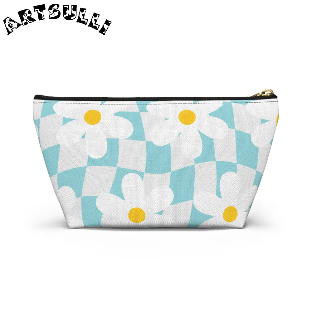 JAKKOUTTHEBXX Trippy Check Garden II Accessory Pouch w T-bottom
