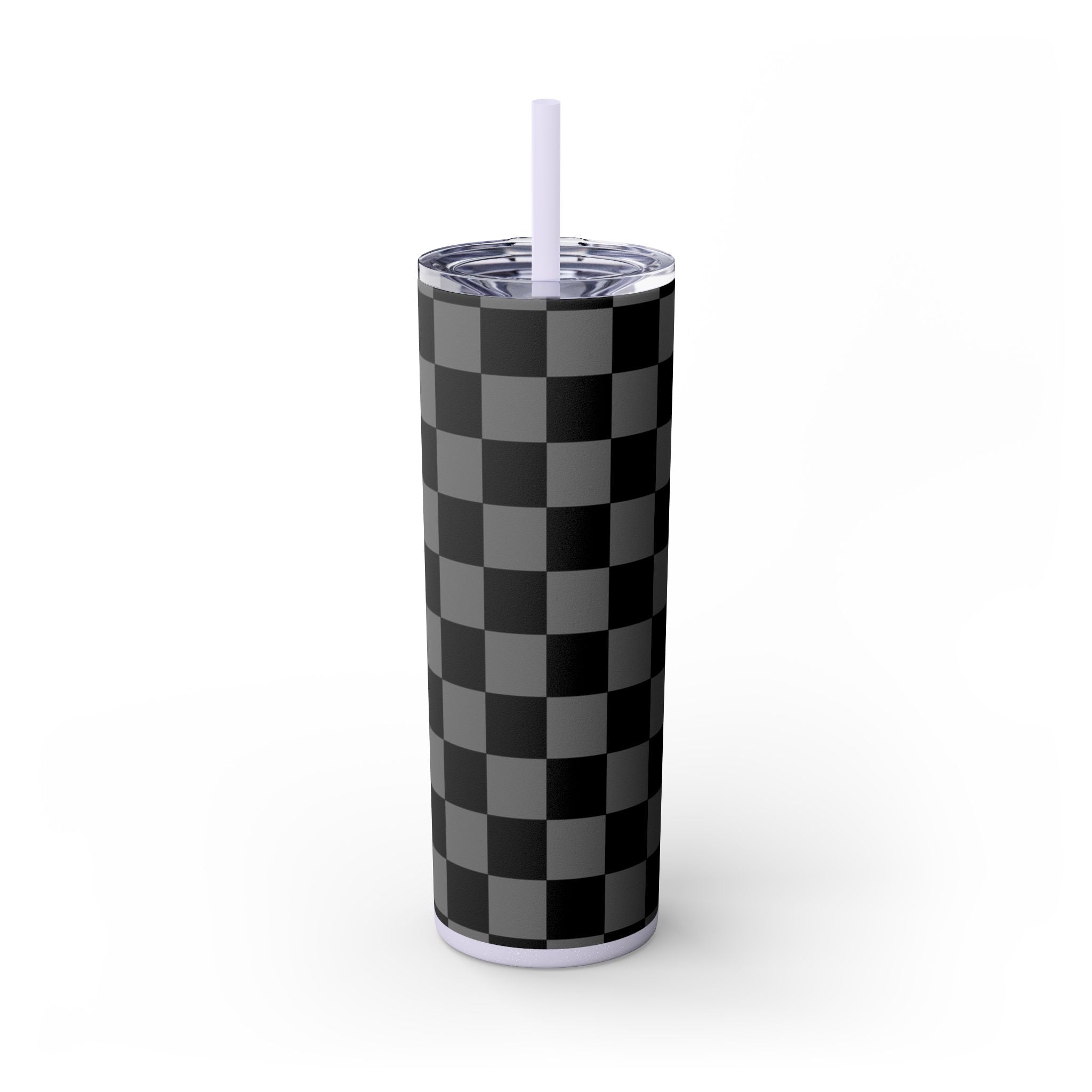 8K Void Surfer Skinny Tumbler with Straw, 20oz, Artsulli - Art is Long, Life is Short, Mug, Finish, Glossy, Color, Glitter Lilac, Size, 20oz, 27529899009508373001