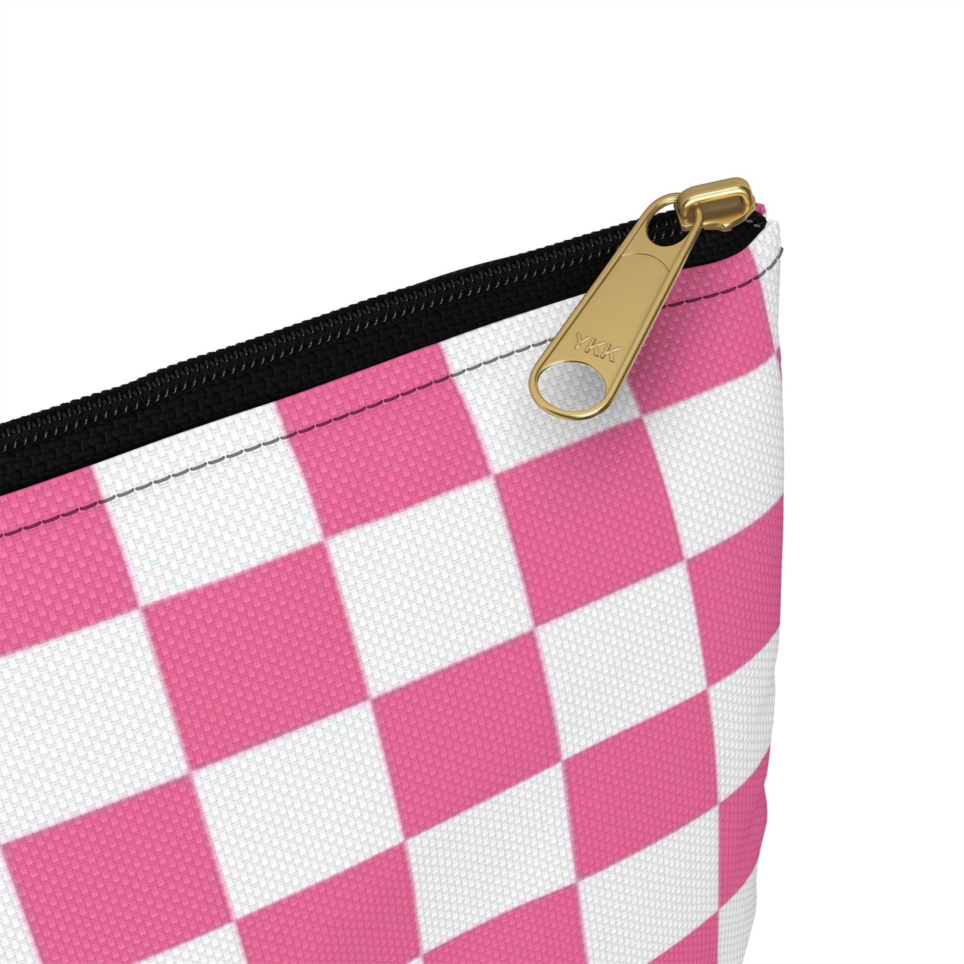 Yuyushiki Pink Check Accessory Pouch, Artsulli - Art is Long, Life is Short, Bags, , , , , , , 