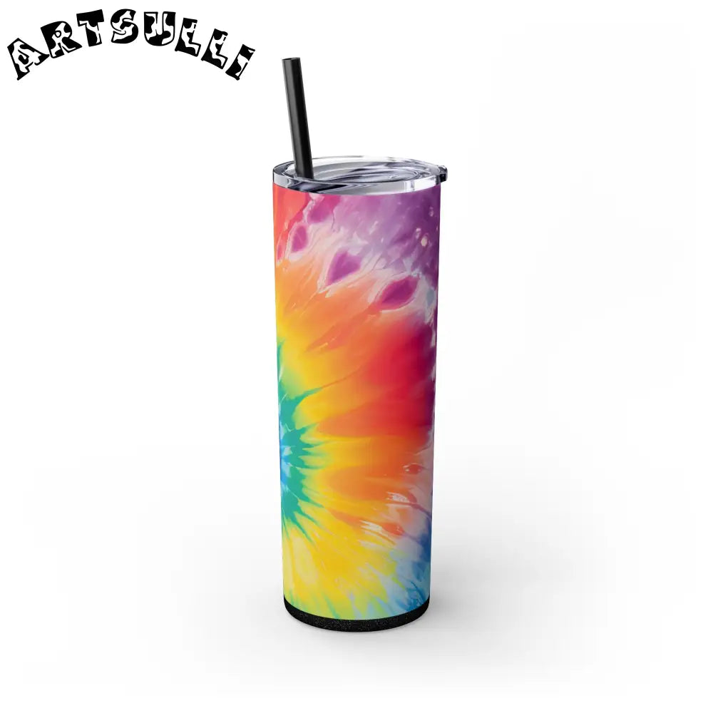 JAKKOUTTHEBXX Colorful Tie-Dye Insulated Tumbler 2025
