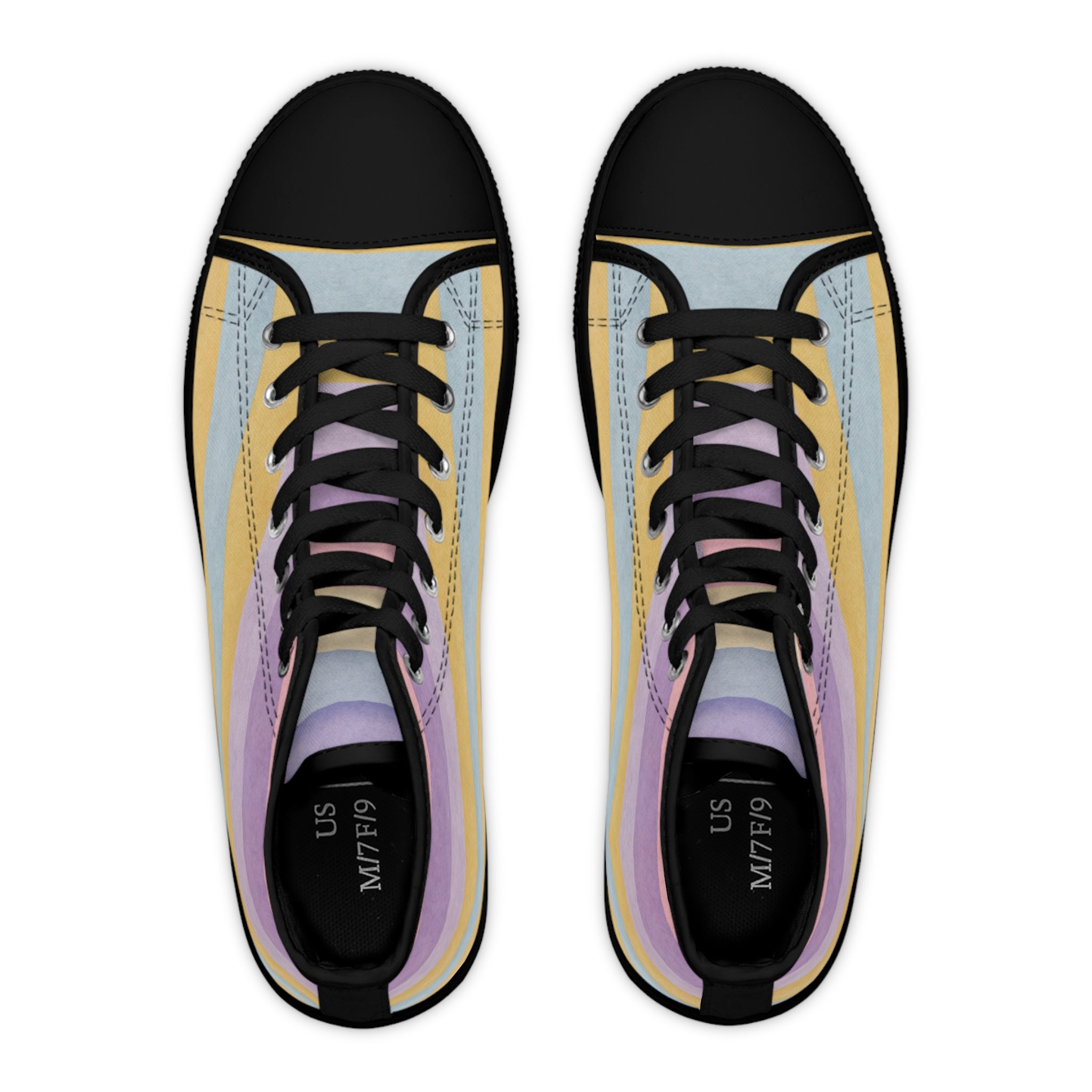 Copy of Copy of Women's High Top Sneakers, Artsulli - Art is Long, Life is Short, Shoes, , , , , , , 