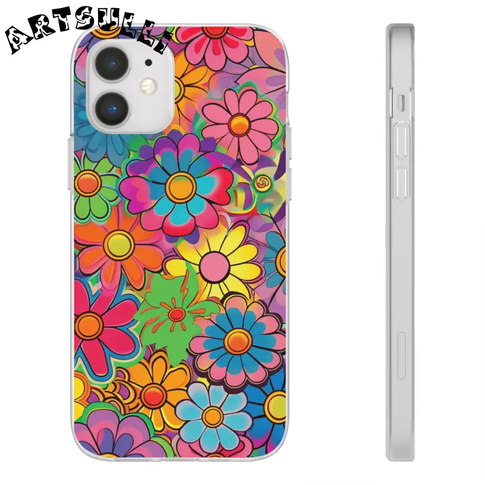 JAKKOUTTHEBXX Chromatic Daisy Dream Flexi Cases JAKKOUTTHEBXX