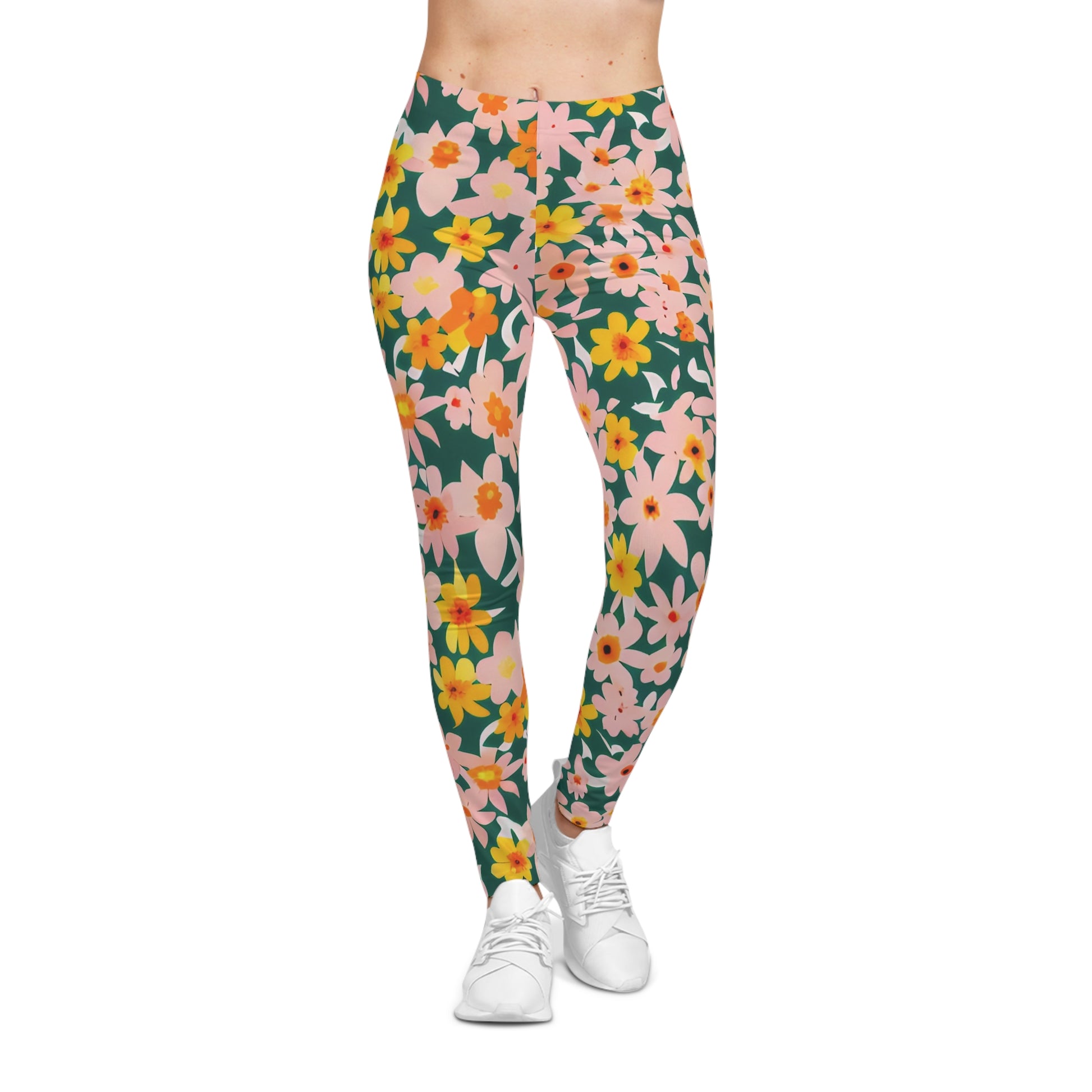 Women's Casual Leggings (AOP), Artsulli - Art is Long, Life is Short, All Over Prints, , , , , , , 