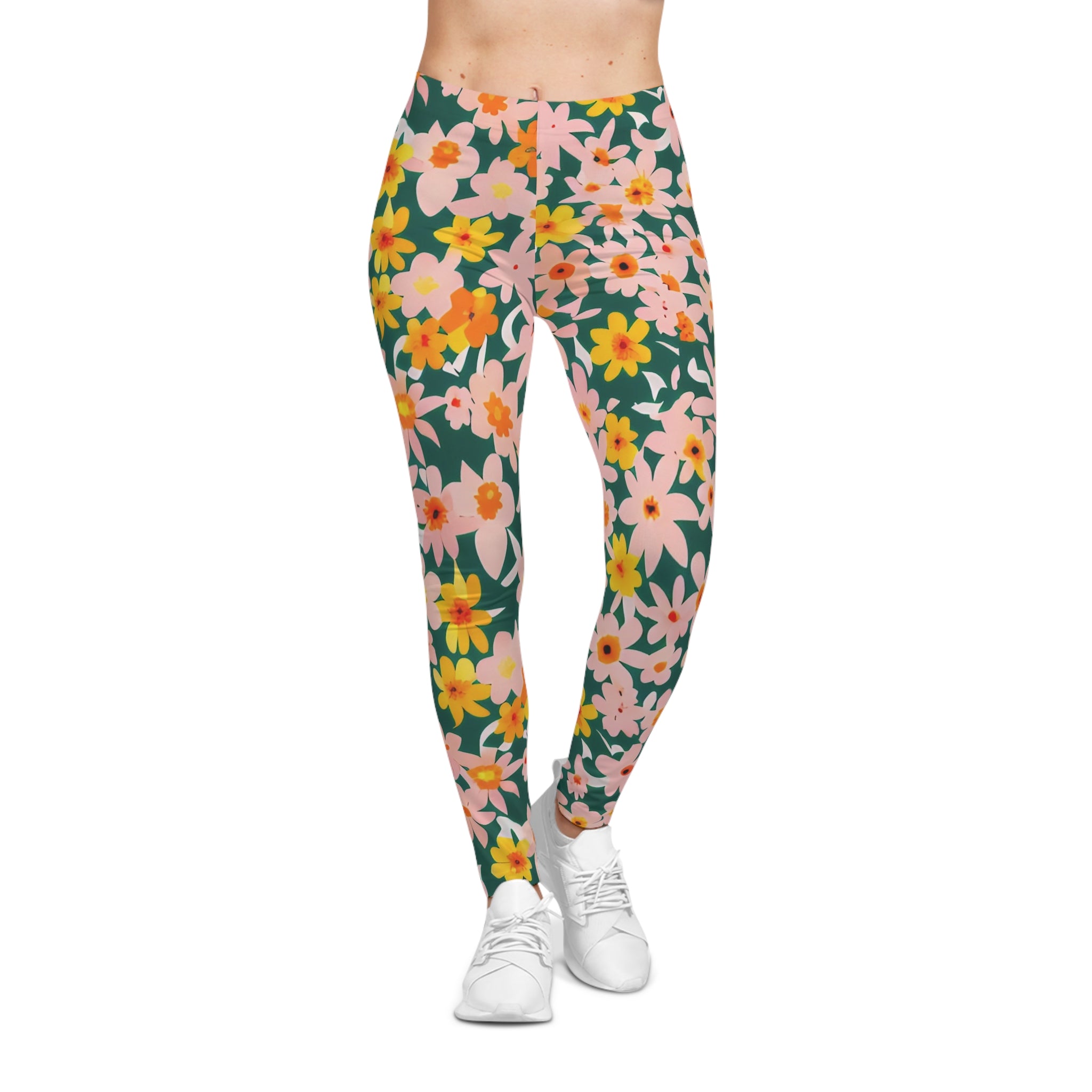 Women's Casual Leggings (AOP), Artsulli - Art is Long, Life is Short, All Over Prints, , , , , , , 