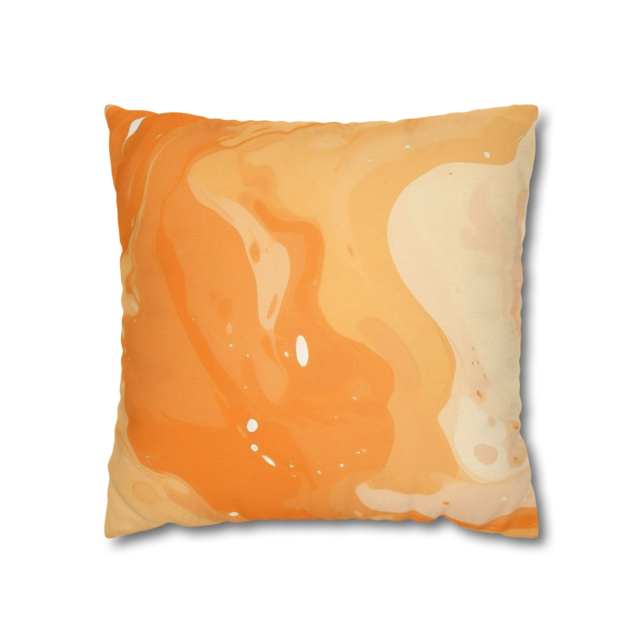 Spun Polyester Square Pillowcase