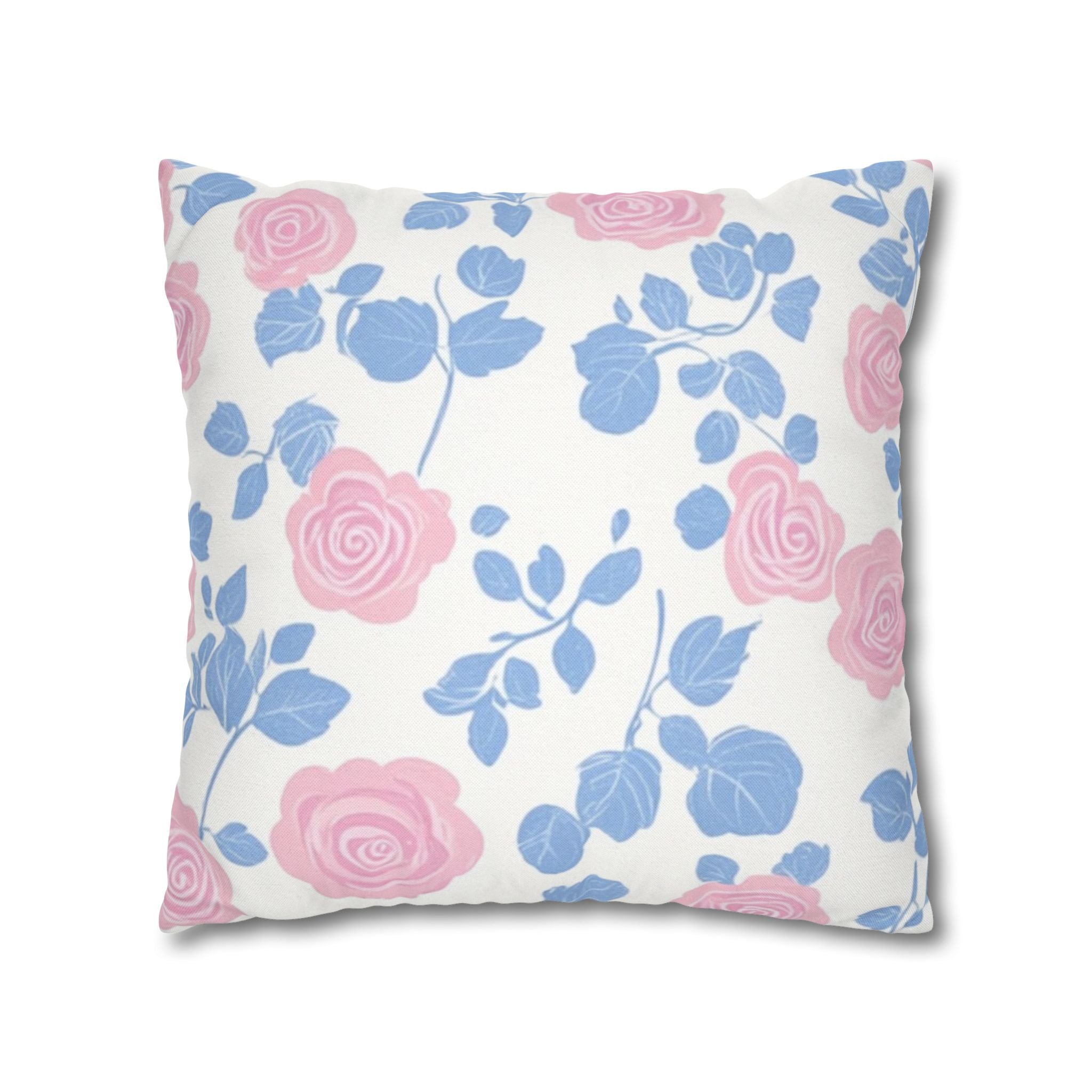 Spun Polyester Square Pillowcase