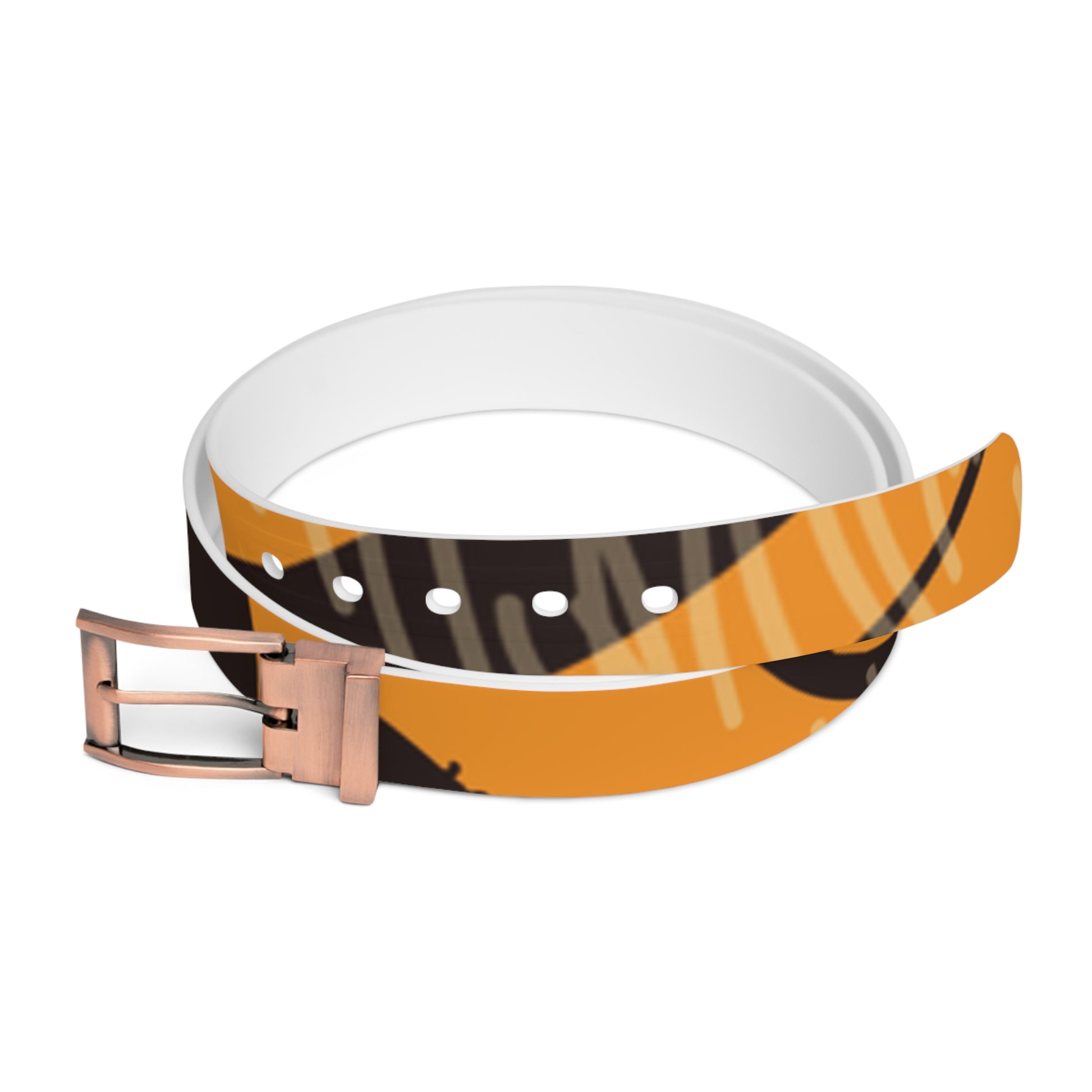 Tiger Scratches Orange & Black Belt, Artsulli - Art is Long, Life is Short, Accessories, Material, Bronze Metal, Size, 50'', , , 12919326812209