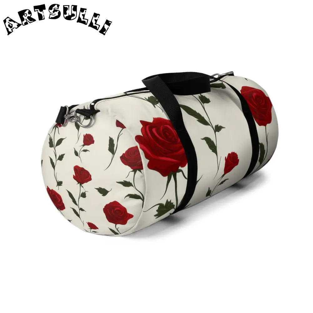 JAKKOUTTHEBXX Red Roses Duffel Bag JAKKOUTTHEBXX Artsulli - Art