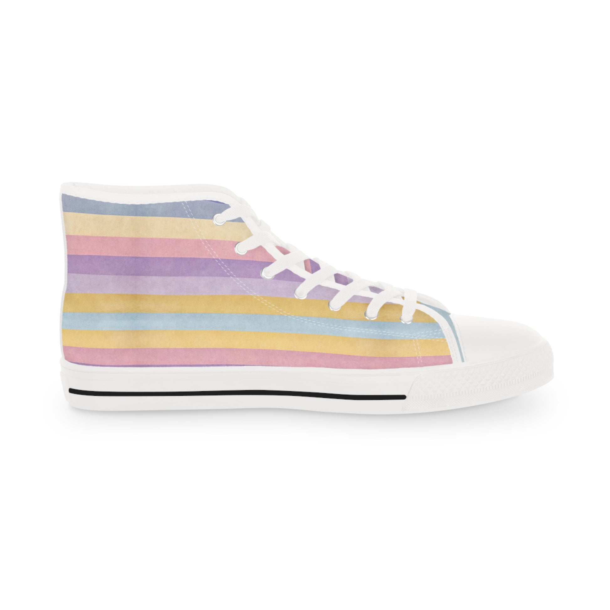 Copy of Men's High Top Sneakers, Artsulli - Art is Long, Life is Short, Shoes, , , , , , , 