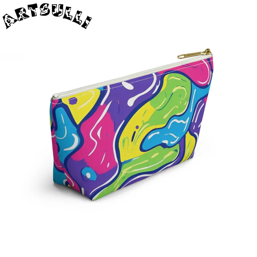 JAKKOUTTHEBXX Colorful Abstract T-Bottom Pouch 2025