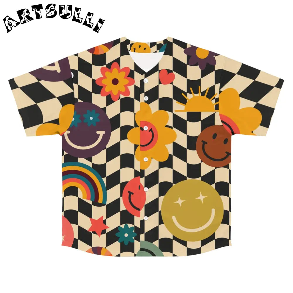 JAKKOUTTHEBXX Trippy x Wavy Checkerboard x Smiley Face x Rainbow x
